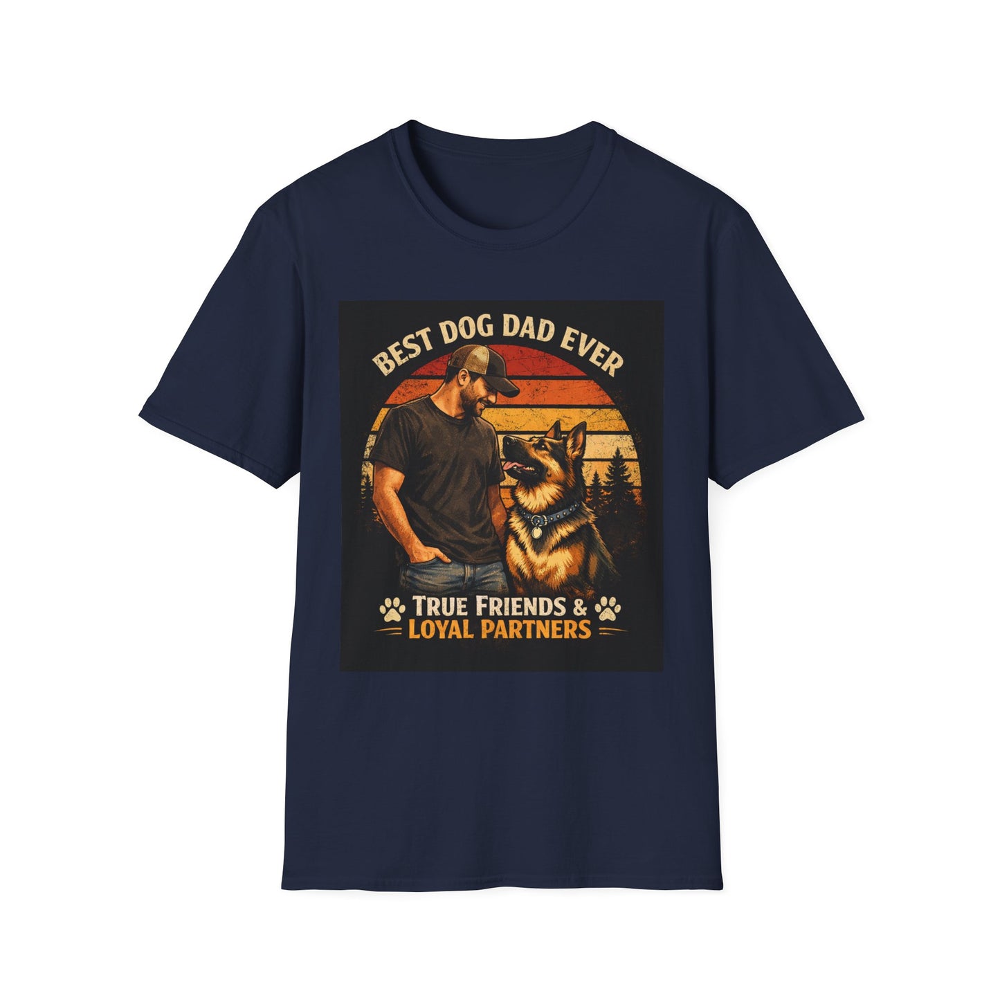 Best Dog Dad Ever T-Shirt | Dog Dad Shirt, German Shepherd Tee