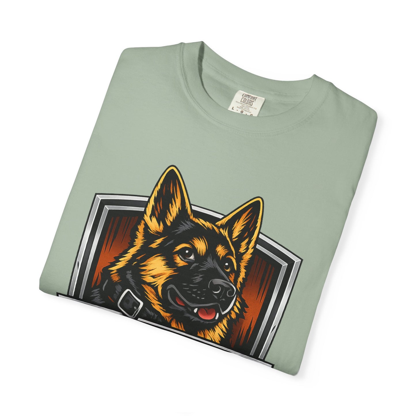 Dog Lover T‑Shirt — “I Bark Because You’re Suspicious” German Shepherd Tee
