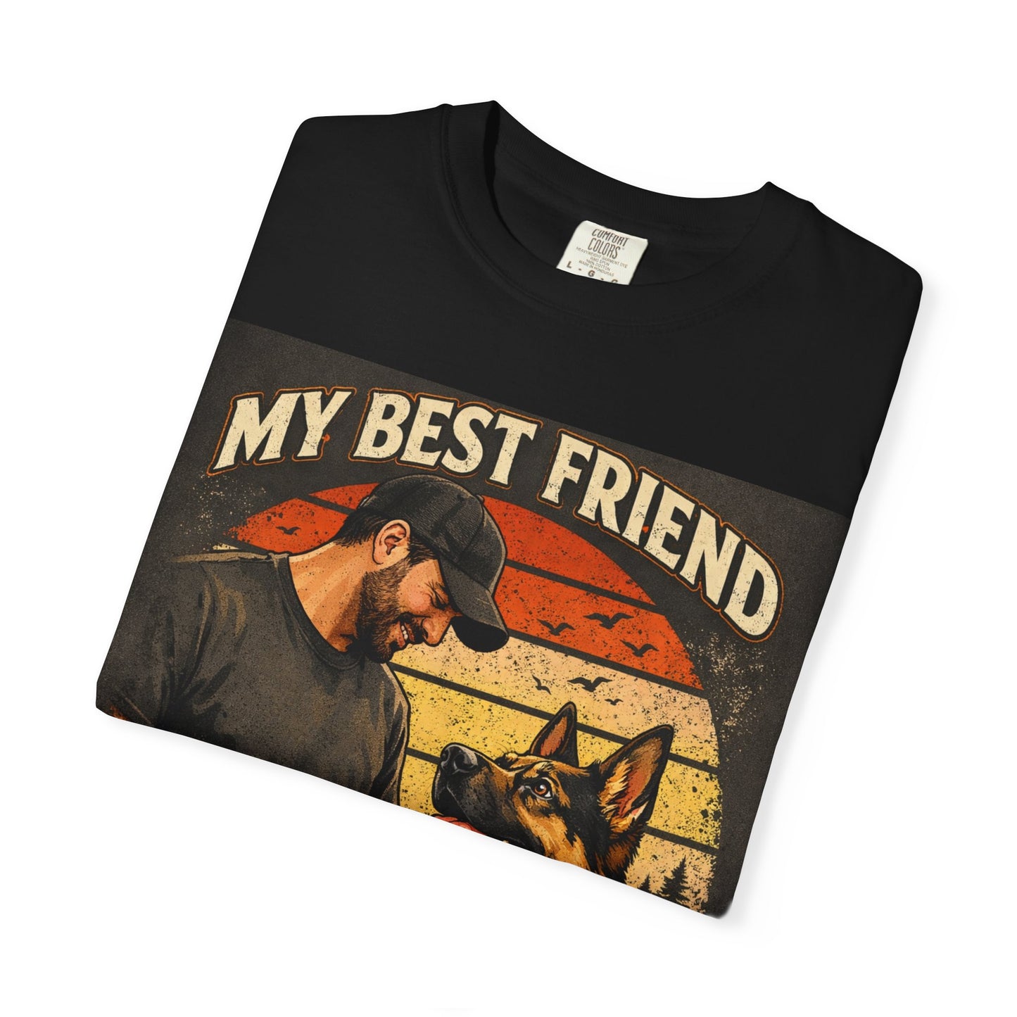 My Best Friend Has Paws T-Shirt | Dog Lover Graphic Tee