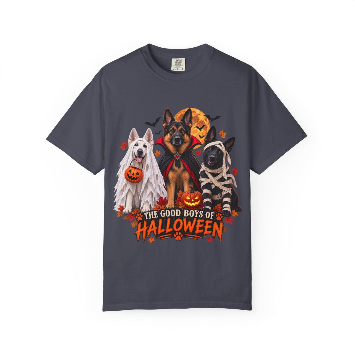 German Shepherd Halloween Shirt, Good Boys Halloween Tee, Gift for German Shepherd Lovers