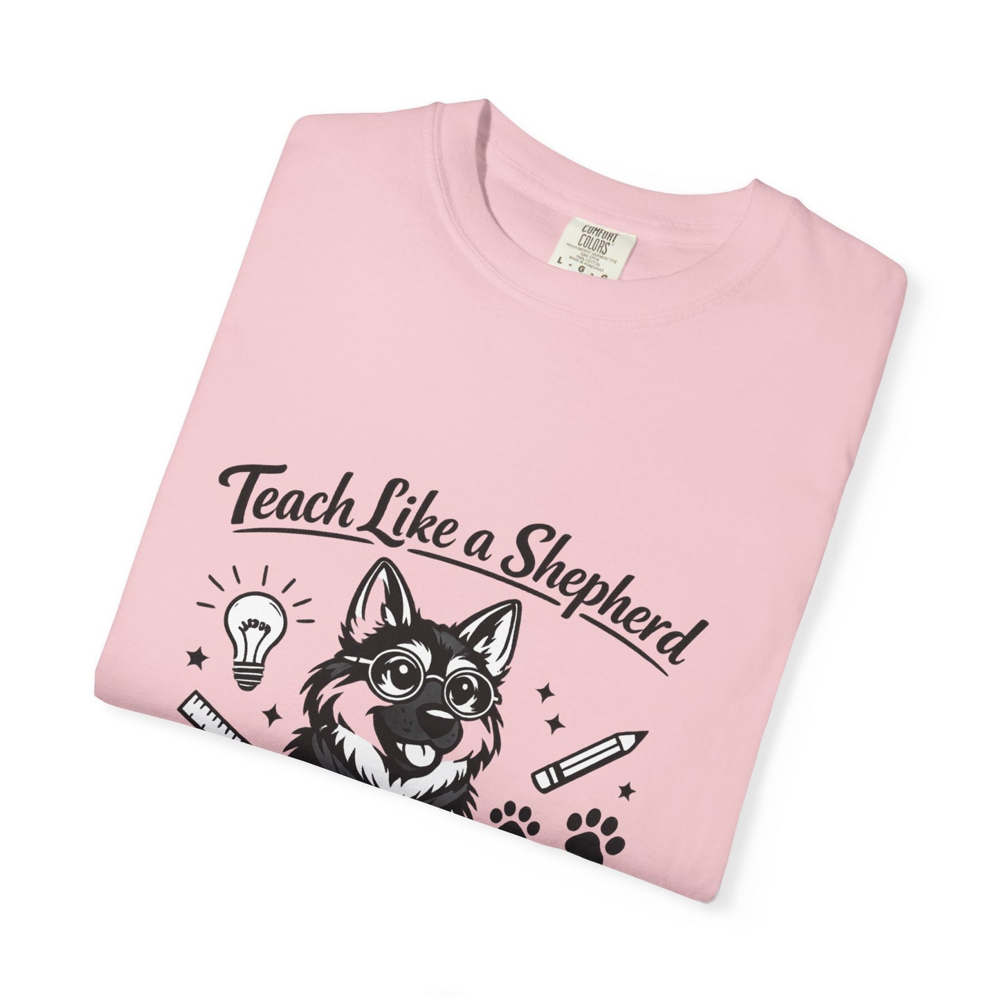 Teacher Life German Shepherd T‑Shirt – Funny Back to School Dog Lover Tee | Classroom Outfit | Gildan 64000