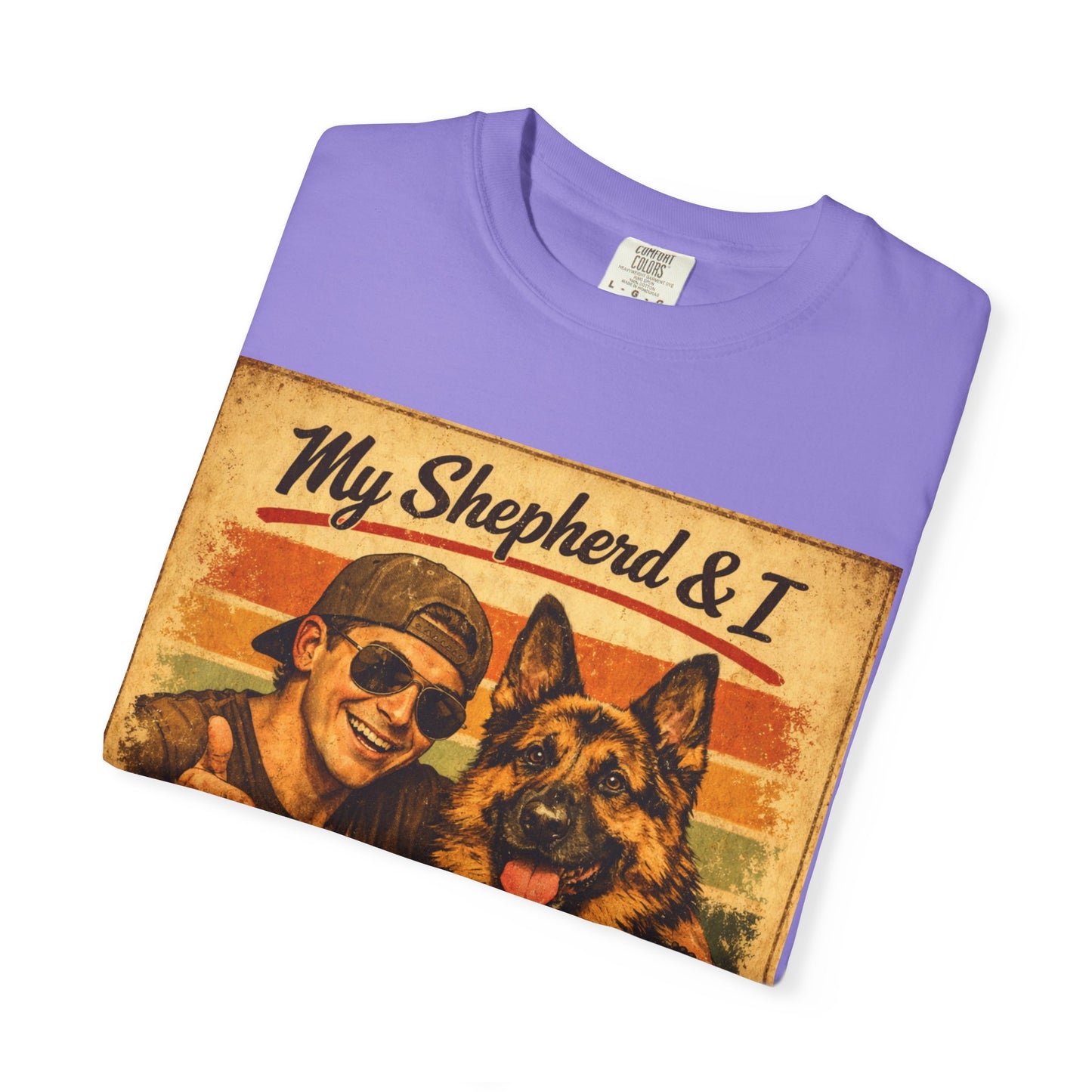 My Shepherd & I Partners in Crime T-Shirt | German Shepherd Dog Tee