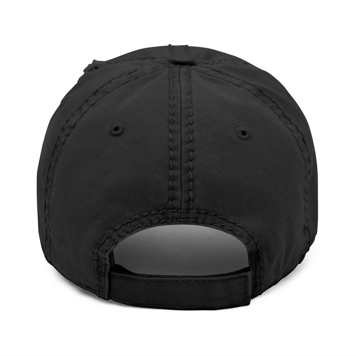 Distressed Embroidered Dad Hat — Tactical K9 Logo Cap