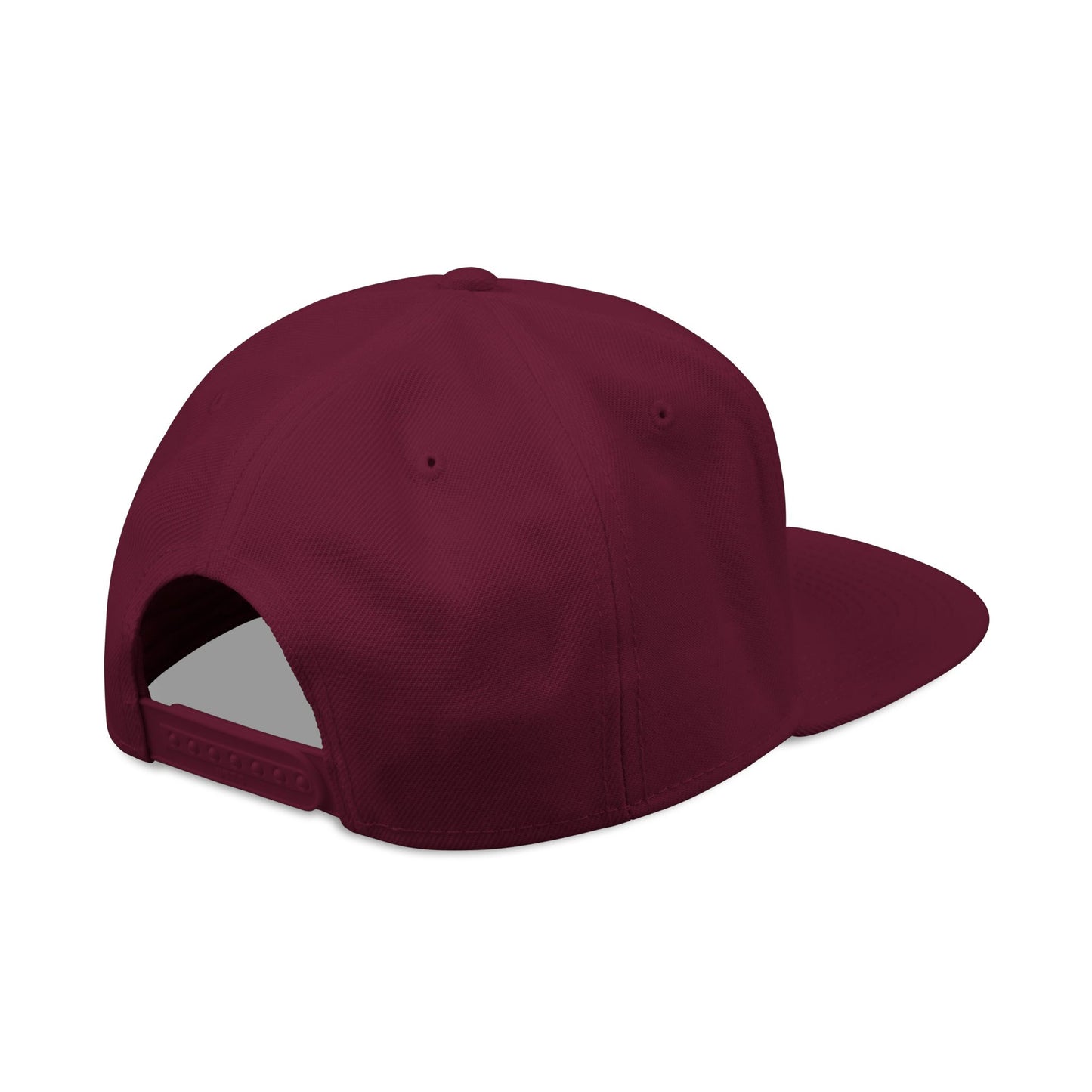 Embroidered Crown Skull Snapback Hat — Streetwear Baseball Cap with Gold Accent