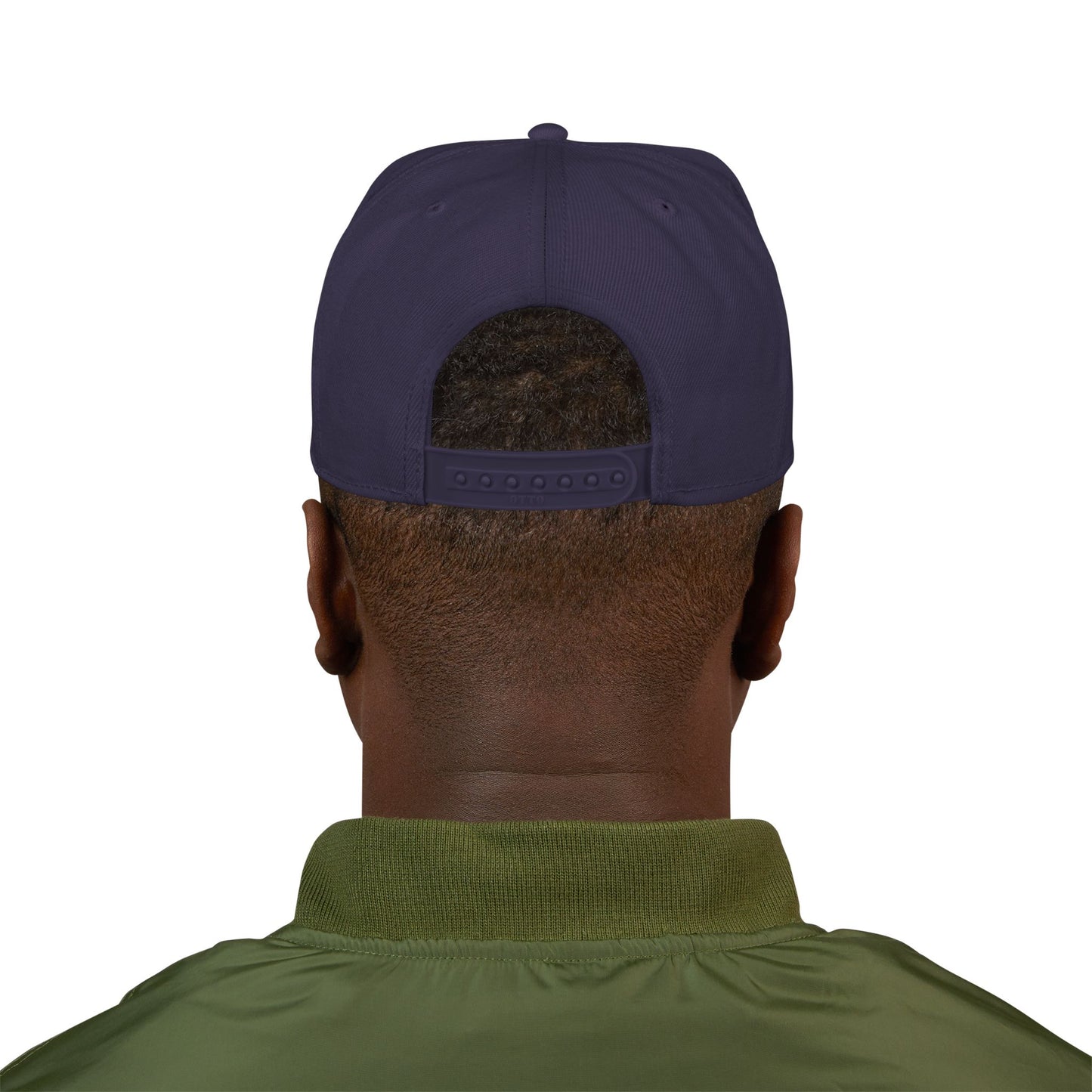 Embroidered Crown Skull Snapback Hat — Streetwear Baseball Cap with Gold Accent