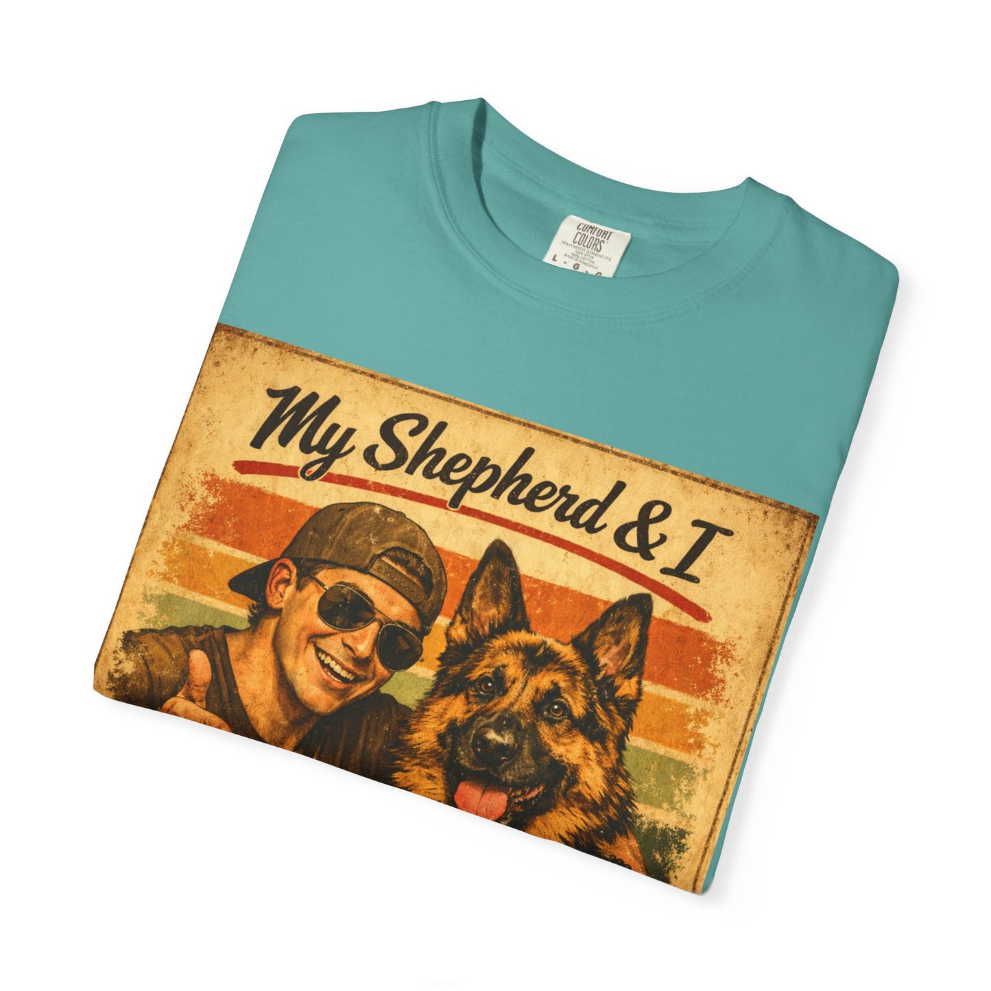 My Shepherd & I Partners in Crime T-Shirt | German Shepherd Dog Tee