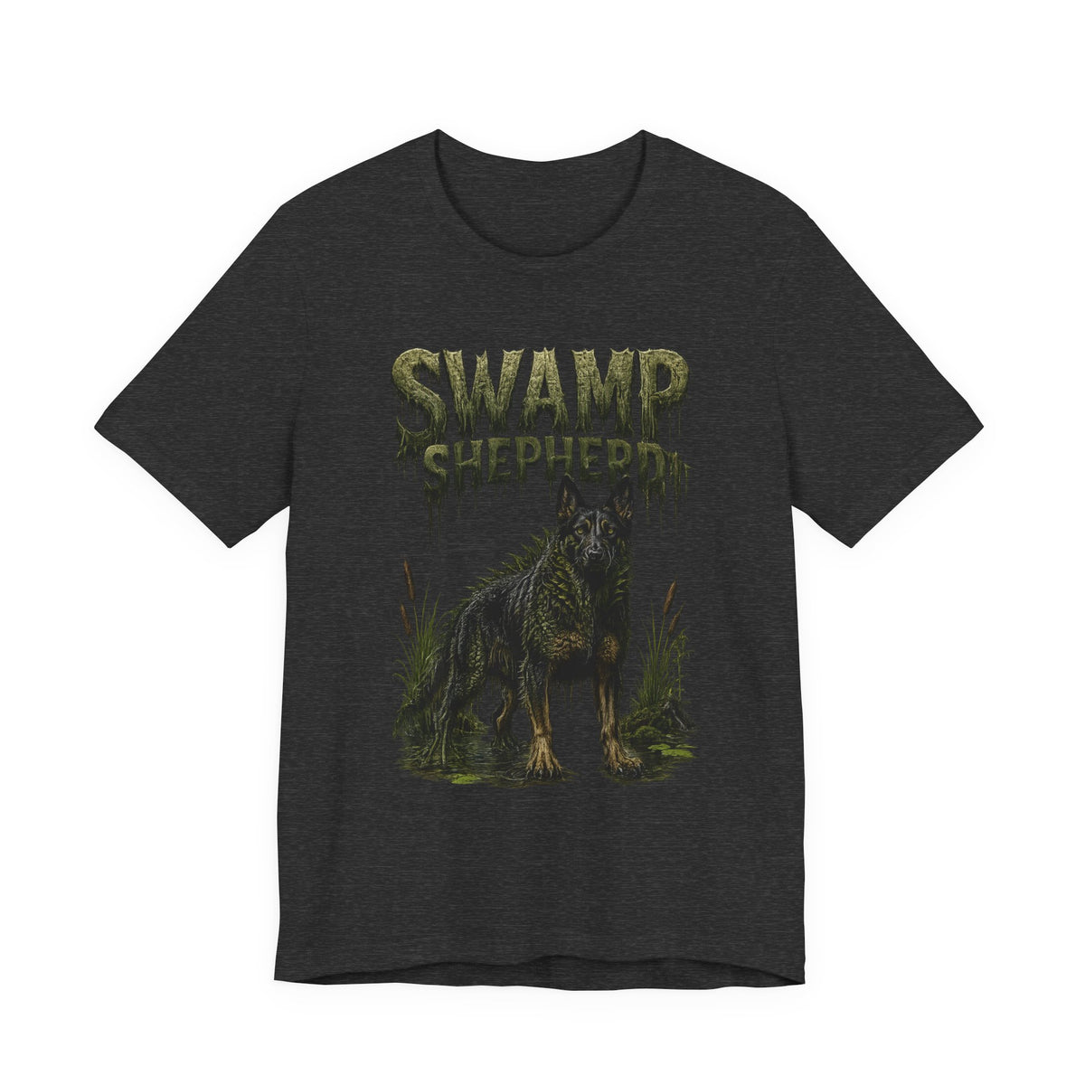 German Shepherd Swamp Shepherd Shirt | Spooky Halloween Dog Gift | Horror Dog Lover Tee