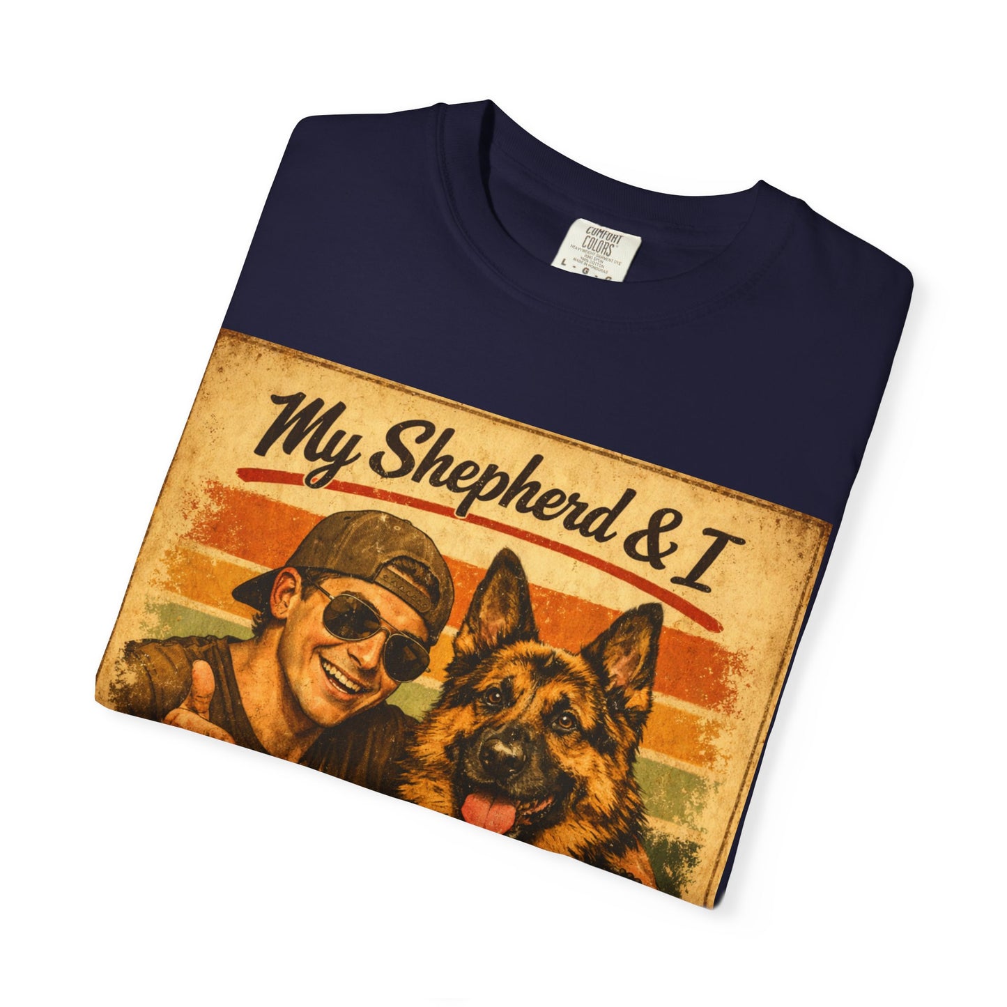 My Shepherd & I Partners in Crime T-Shirt | German Shepherd Dog Tee