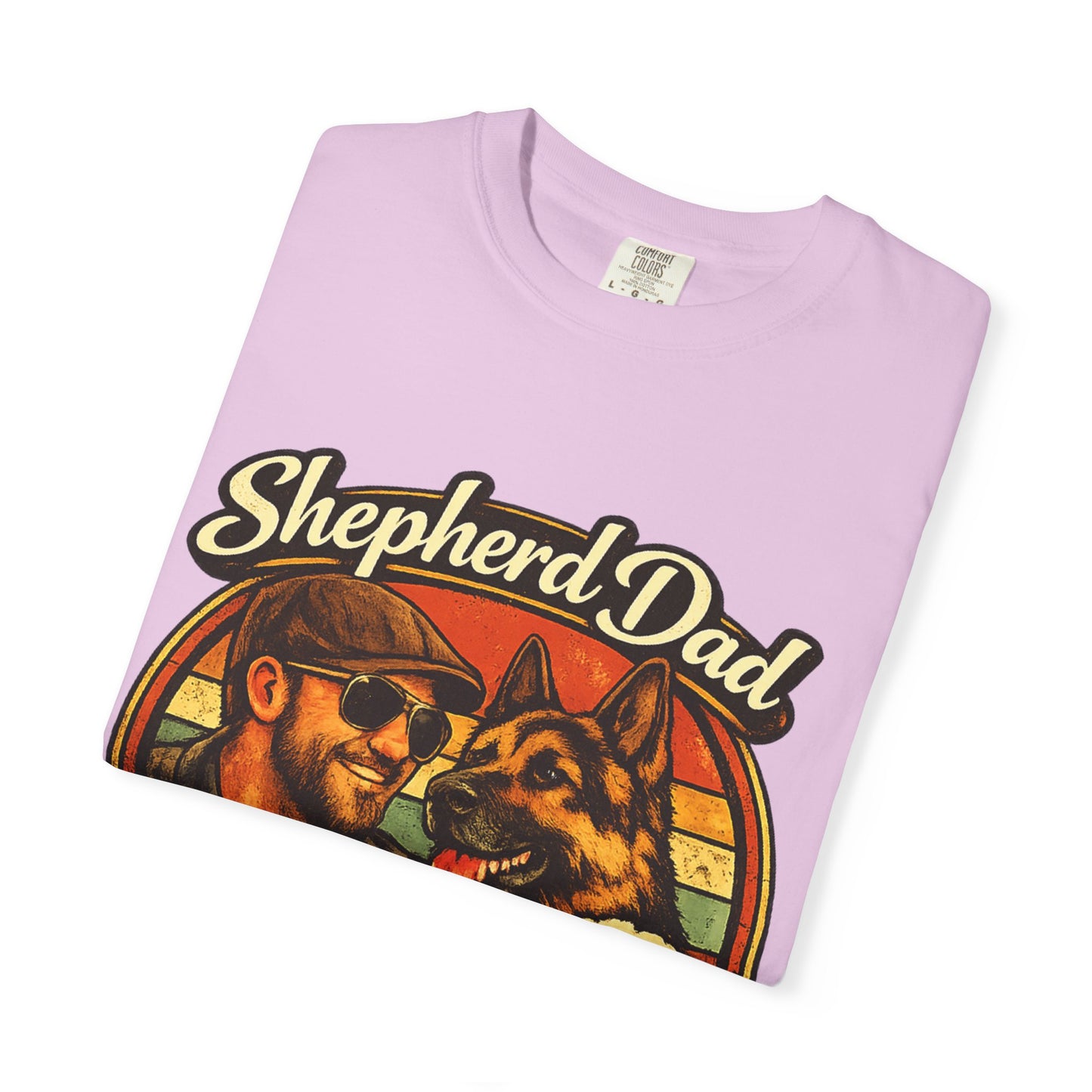 Shepherd Dad graphic T-Shirt | German Shepherd owner tee, dog lover shirt