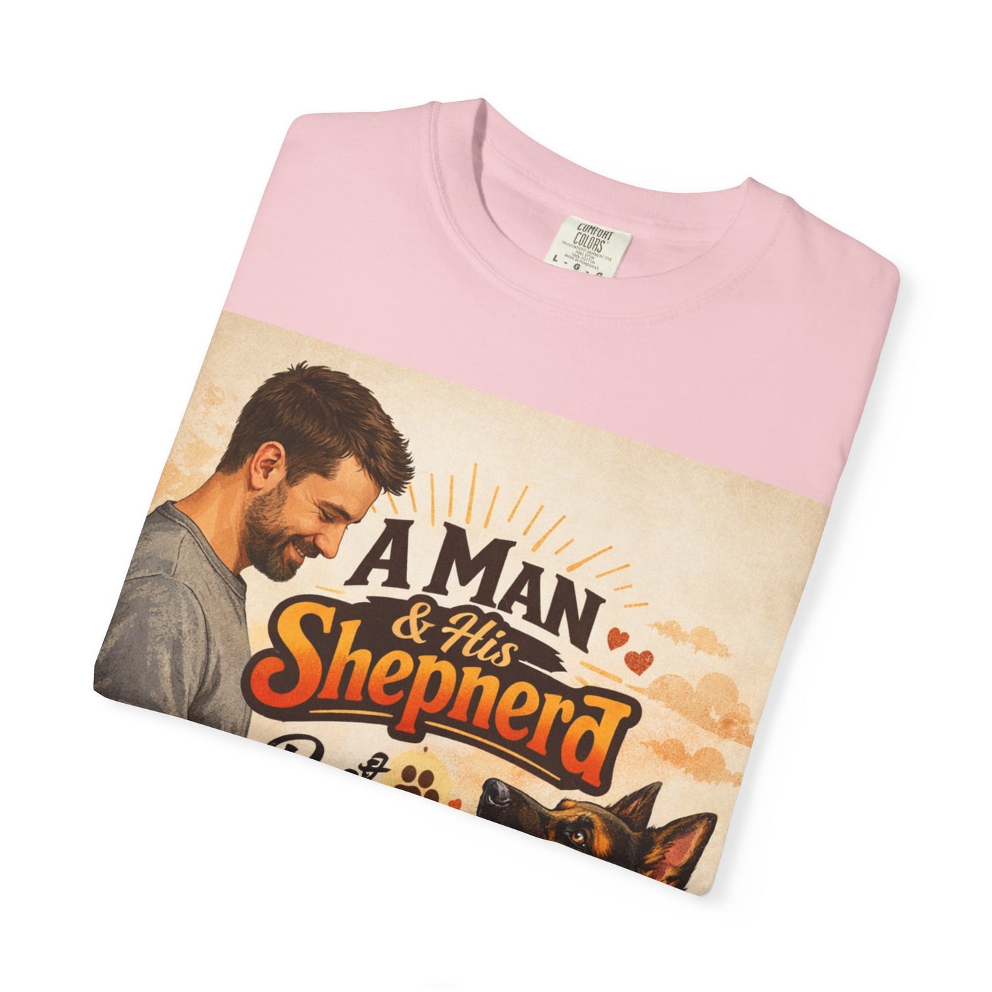 A Man & His Shepherd Best Friends for Life T‑Shirt — German Shepherd Dog Lover Tee