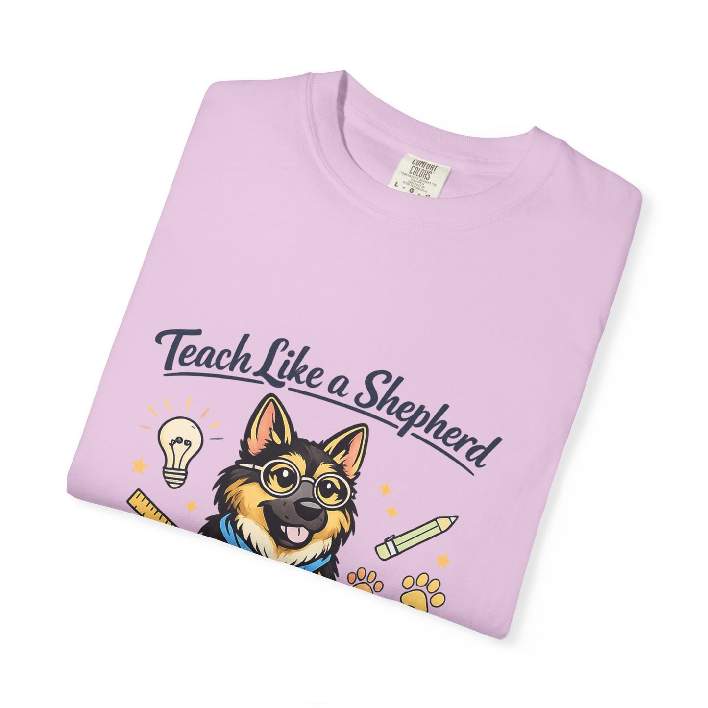 Teacher Life German Shepherd T‑Shirt – Funny Back to School Dog Lover Tee | Classroom Educator Gift | Bella Canvas 3001