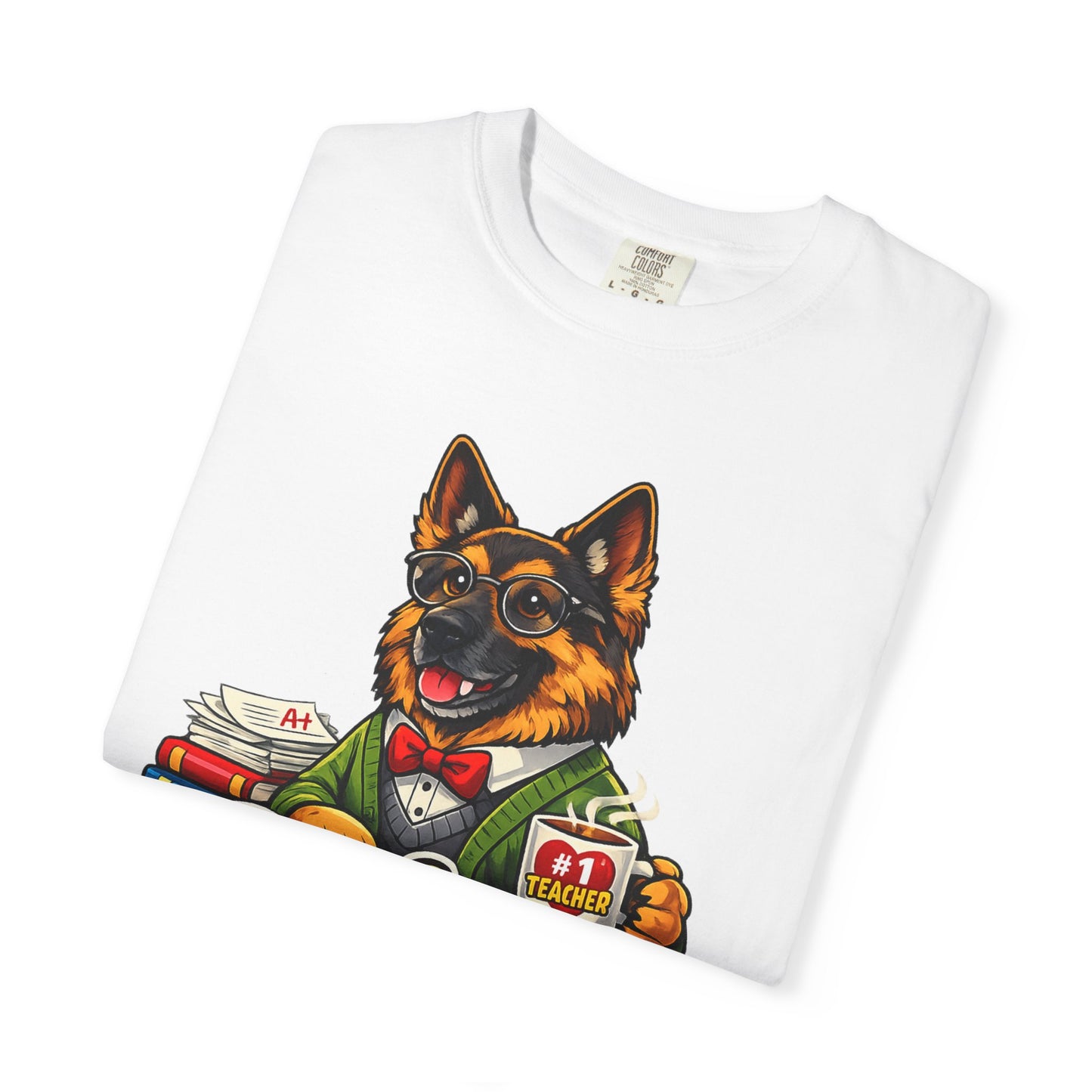 Pawfessor of Patience T-Shirt | German Shepherd Teacher Design