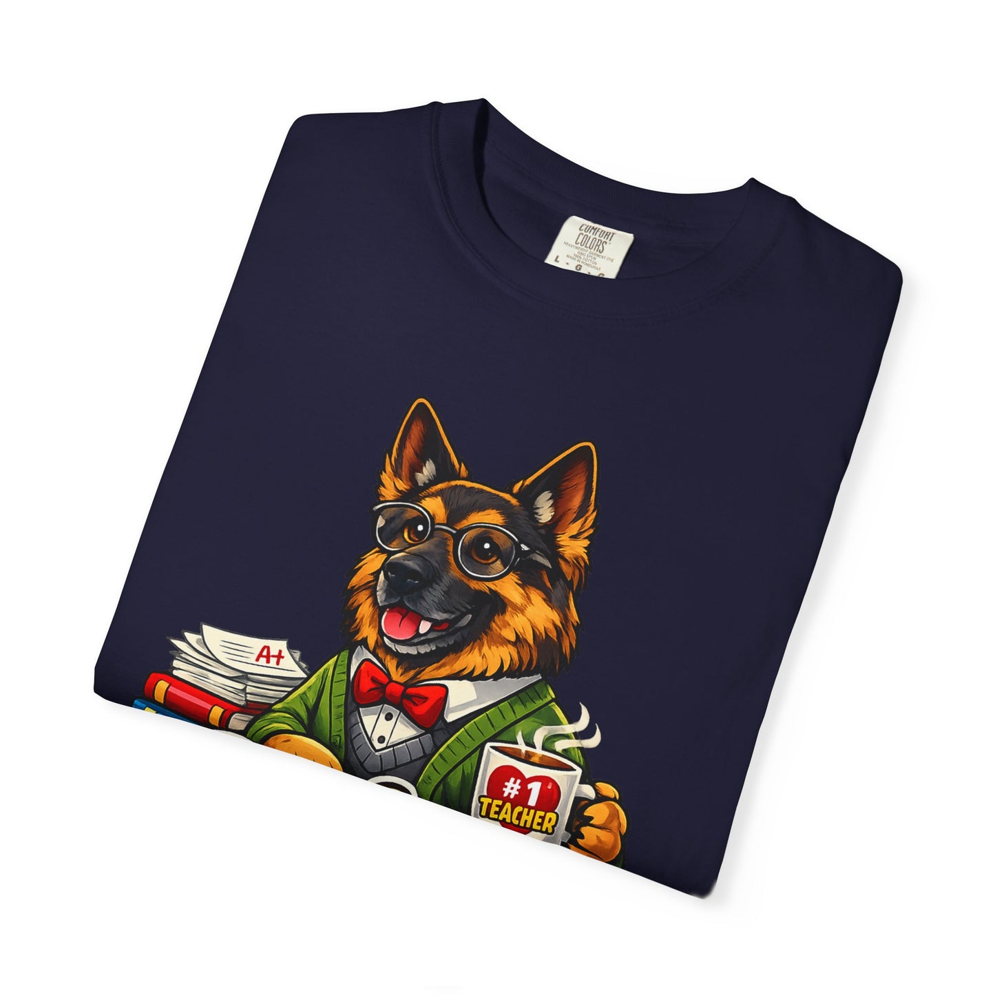 Pawfessor of Patience T-Shirt | German Shepherd Teacher Design