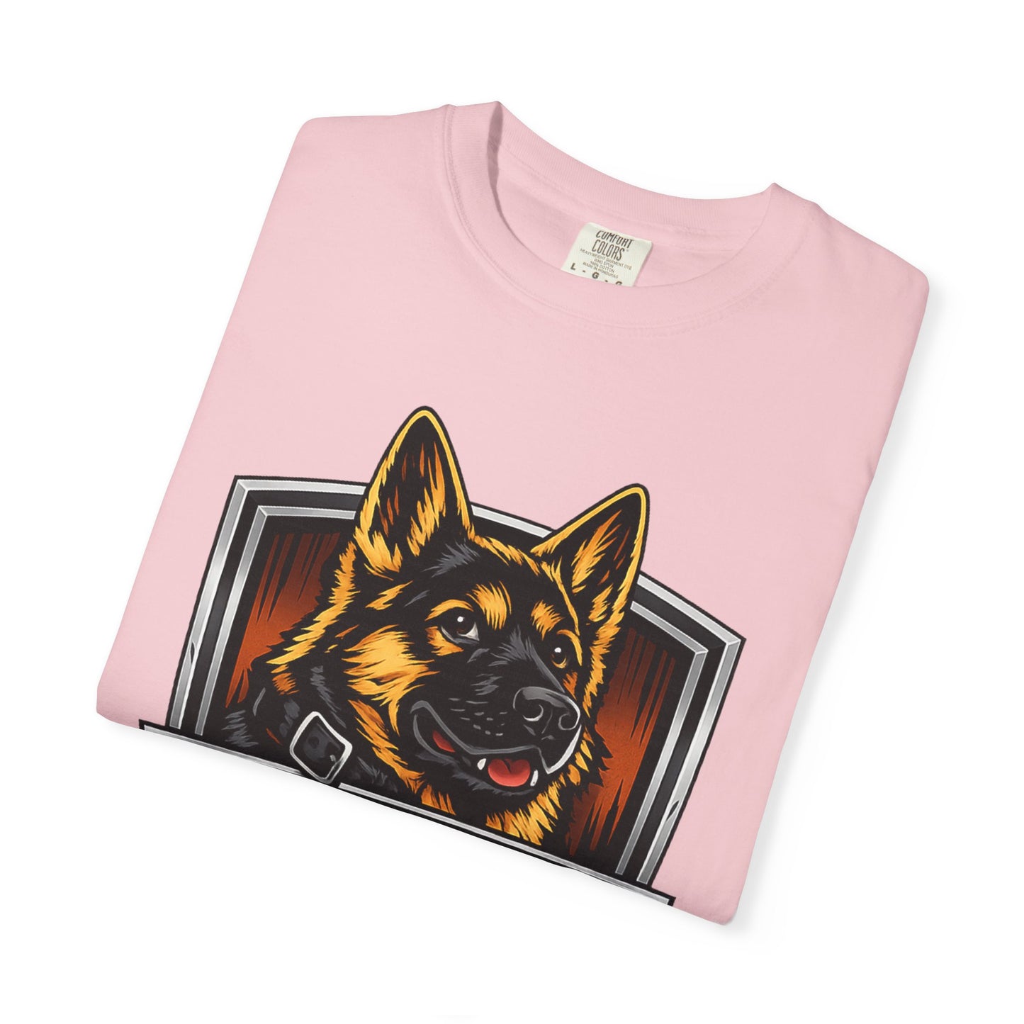 Dog Lover T‑Shirt — “I Bark Because You’re Suspicious” German Shepherd Tee