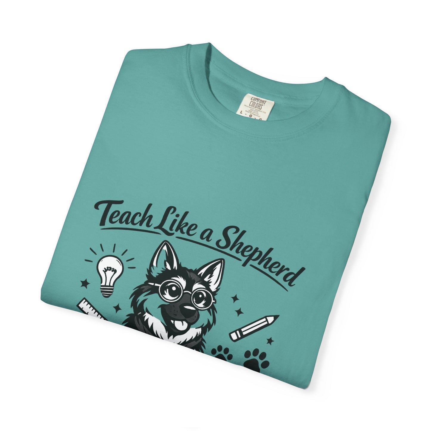 Teacher Life German Shepherd T‑Shirt – Funny Back to School Dog Lover Tee | Classroom Outfit | Gildan 64000