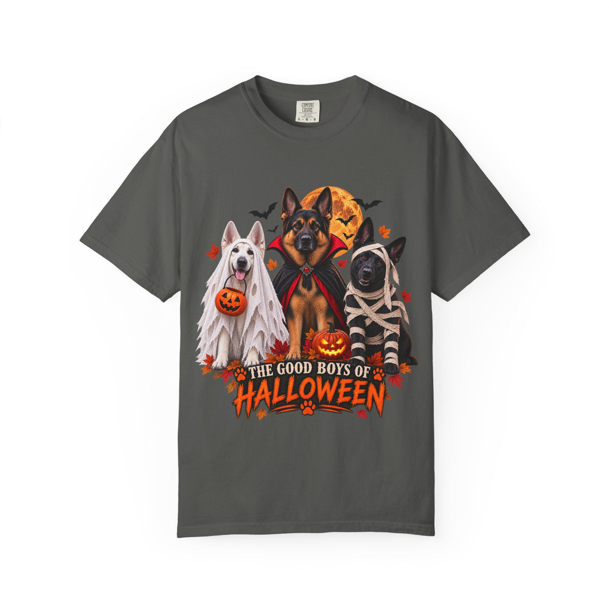 German Shepherd Halloween Shirt, Good Boys Halloween Tee, Gift for German Shepherd Lovers