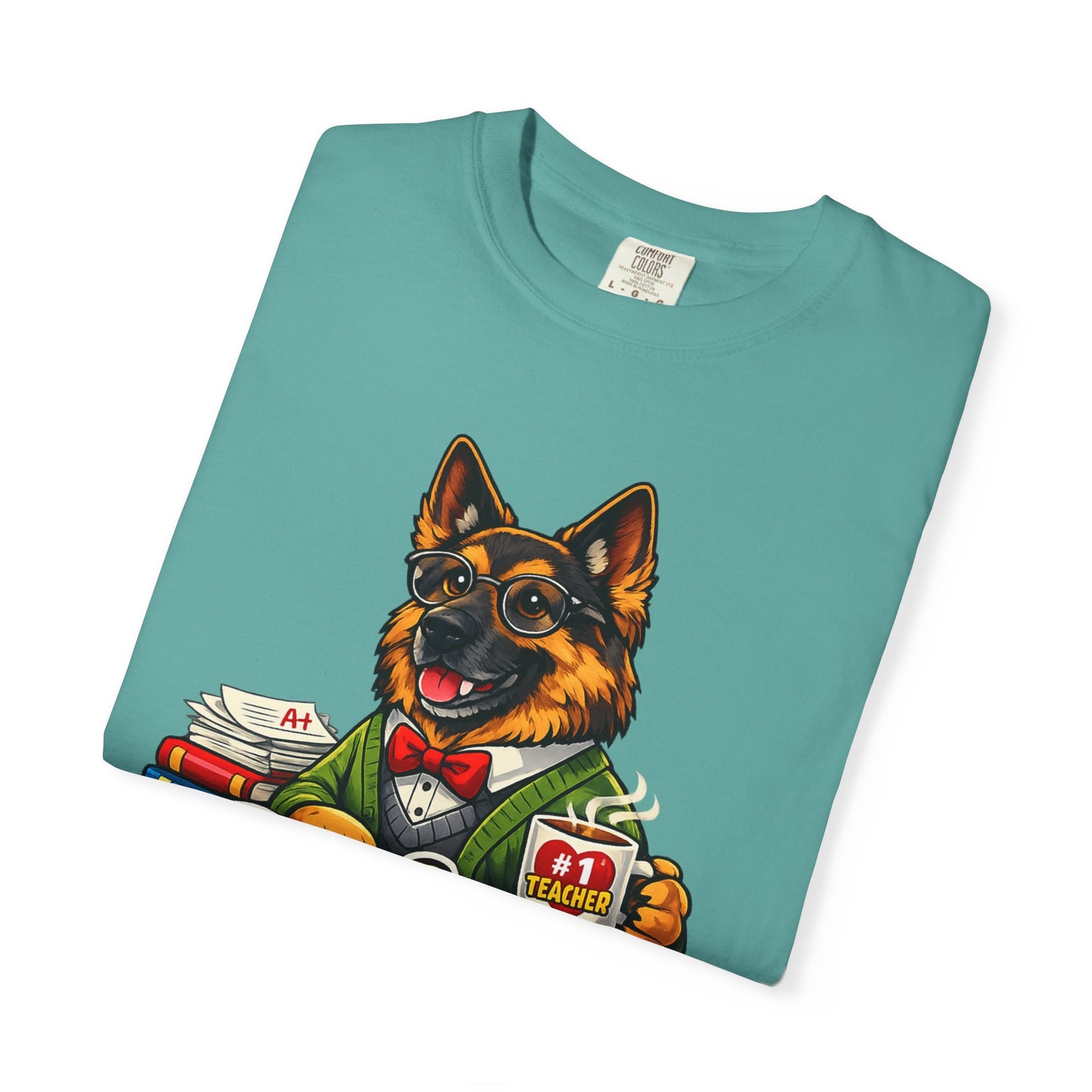 Pawfessor of Patience T-Shirt | German Shepherd Teacher Design