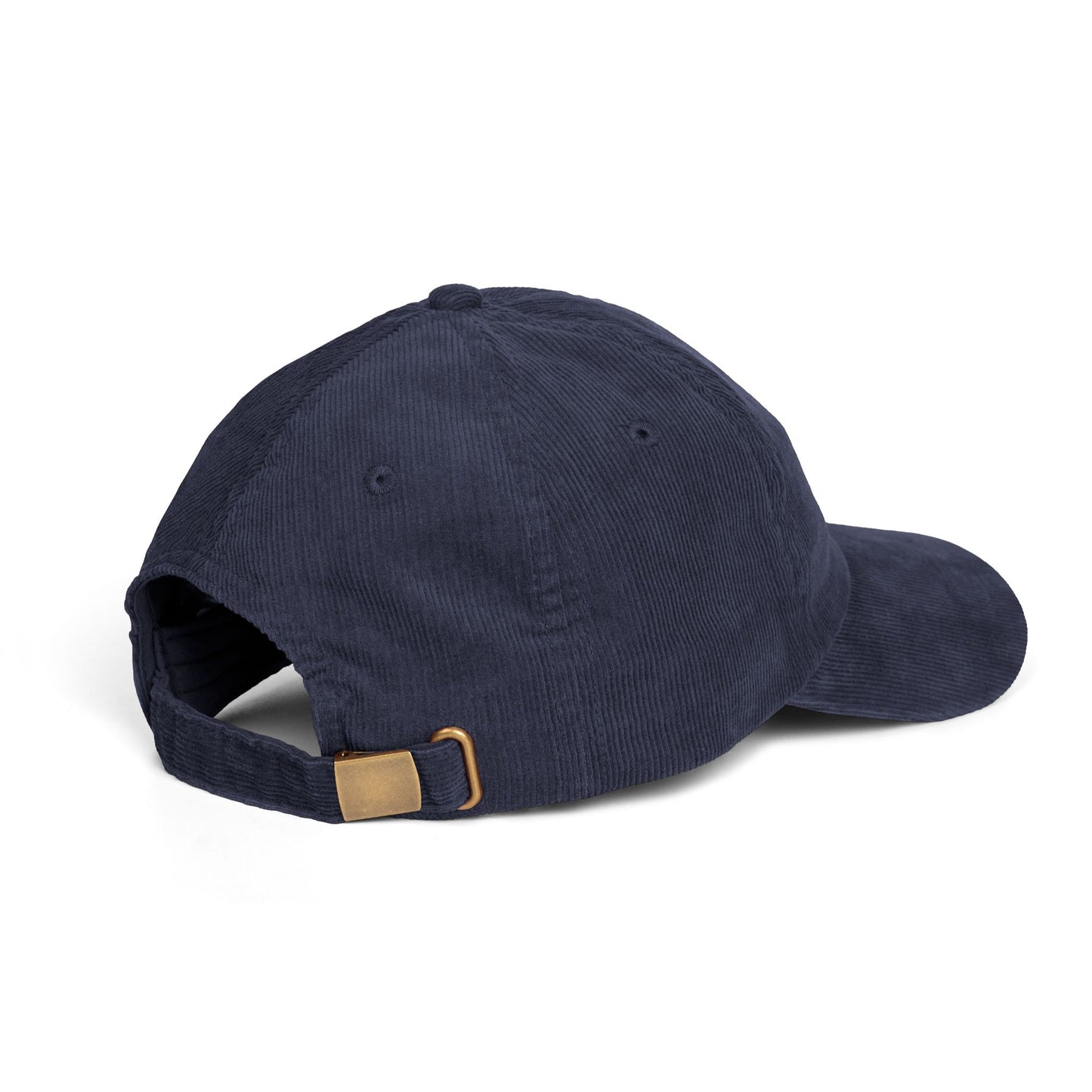 Vintage Corduroy Embroidered Cap – Retro Badge Baseball Hat