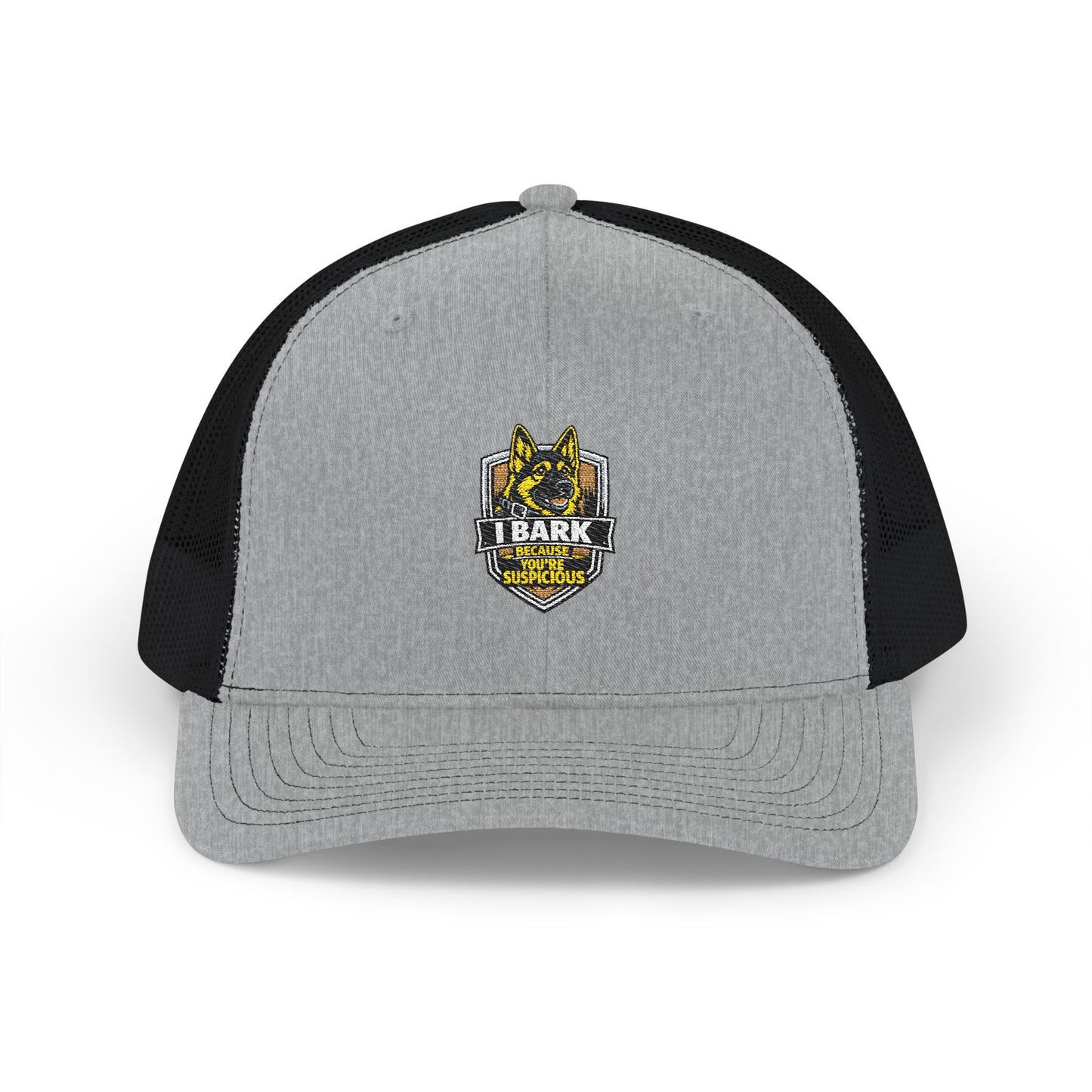 Trucker Cap – Yellow K9 Police Patch Snapback