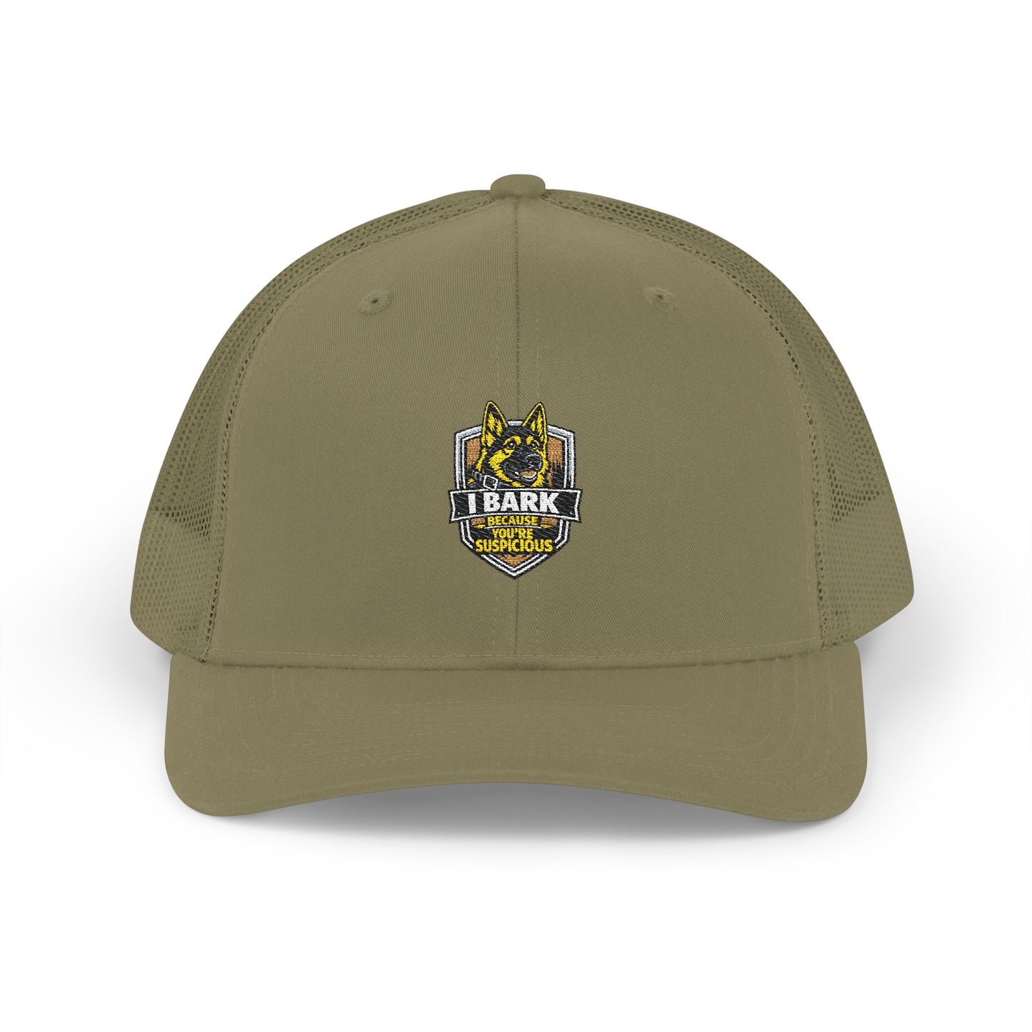 Trucker Cap – Yellow K9 Police Patch Snapback