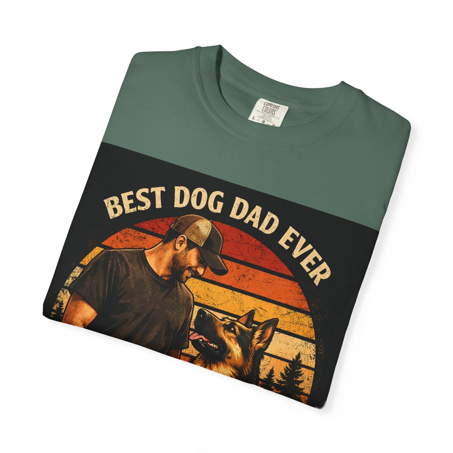 Best Dog Dad Ever T-shirt | True Friends & Loyal Partners graphic tee