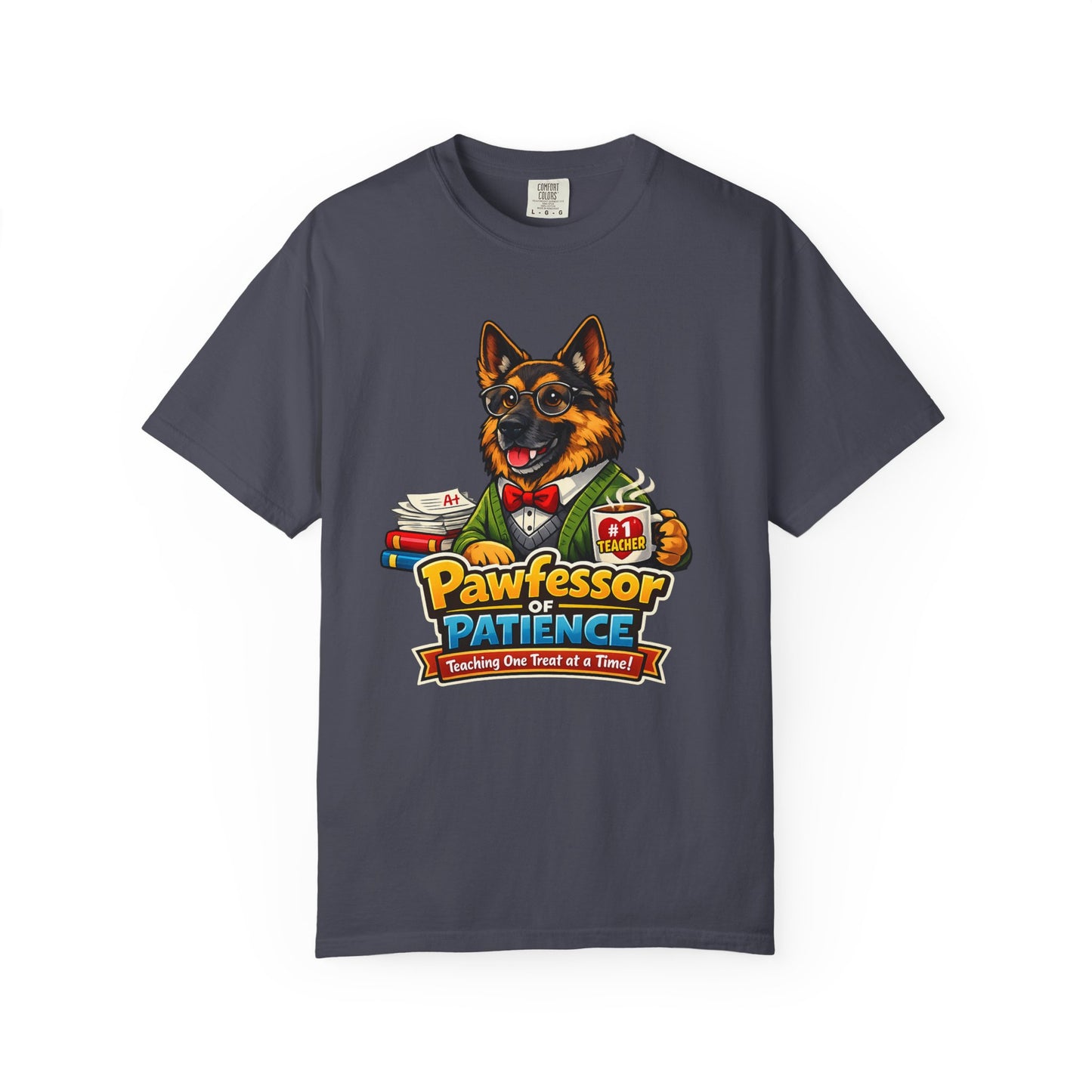 Pawfessor of Patience T-Shirt | German Shepherd Teacher Shirt