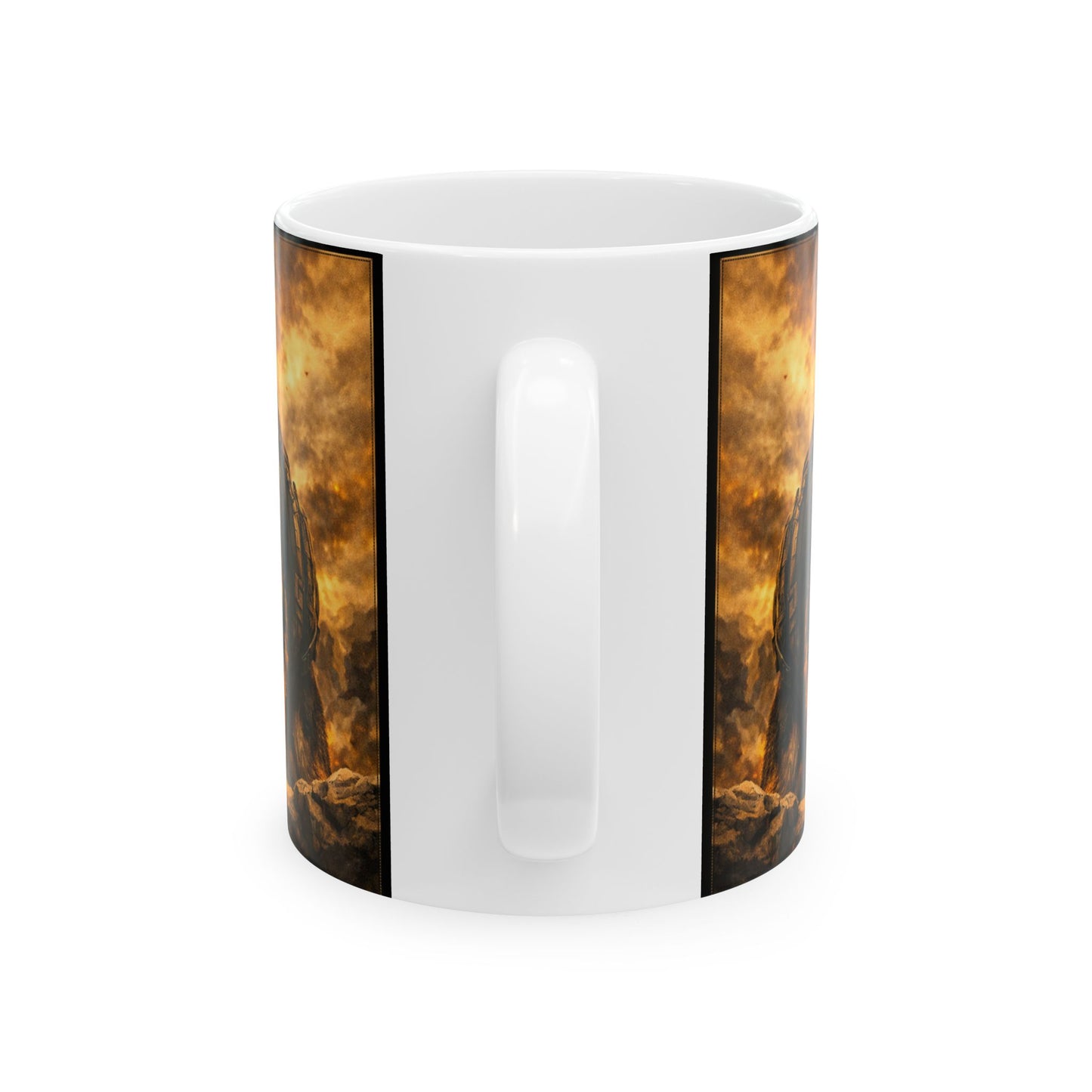 Military K9 German Shepherd Mug | Tactical Working Dog Coffee Cup