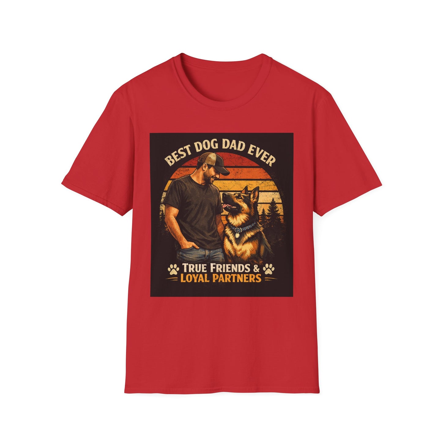 Best Dog Dad Ever T-Shirt | Dog Dad Shirt, German Shepherd Tee