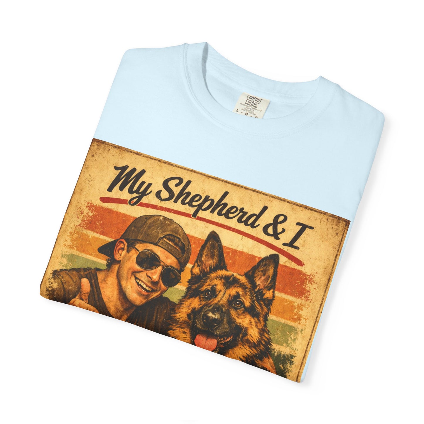 My Shepherd & I Partners in Crime T-Shirt | German Shepherd Dog Tee