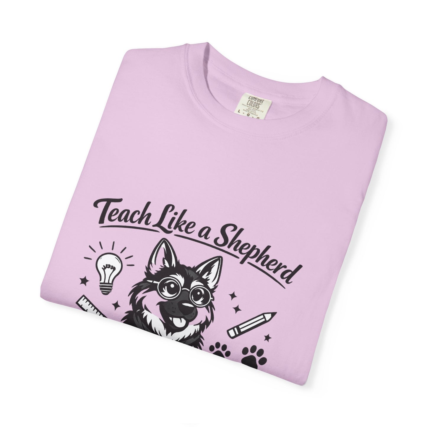Teacher Life German Shepherd T‑Shirt – Funny Back to School Dog Lover Tee | Classroom Outfit | Gildan 64000