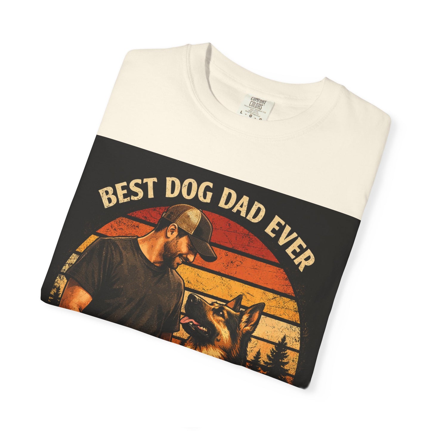 Best Dog Dad Ever T-shirt | True Friends & Loyal Partners graphic tee