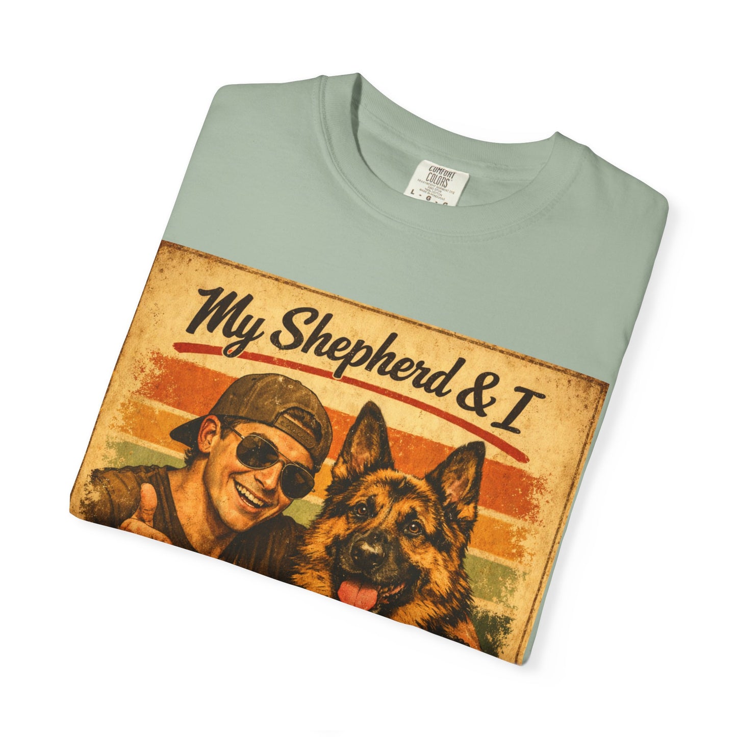 My Shepherd & I Partners in Crime T-Shirt | German Shepherd Dog Tee