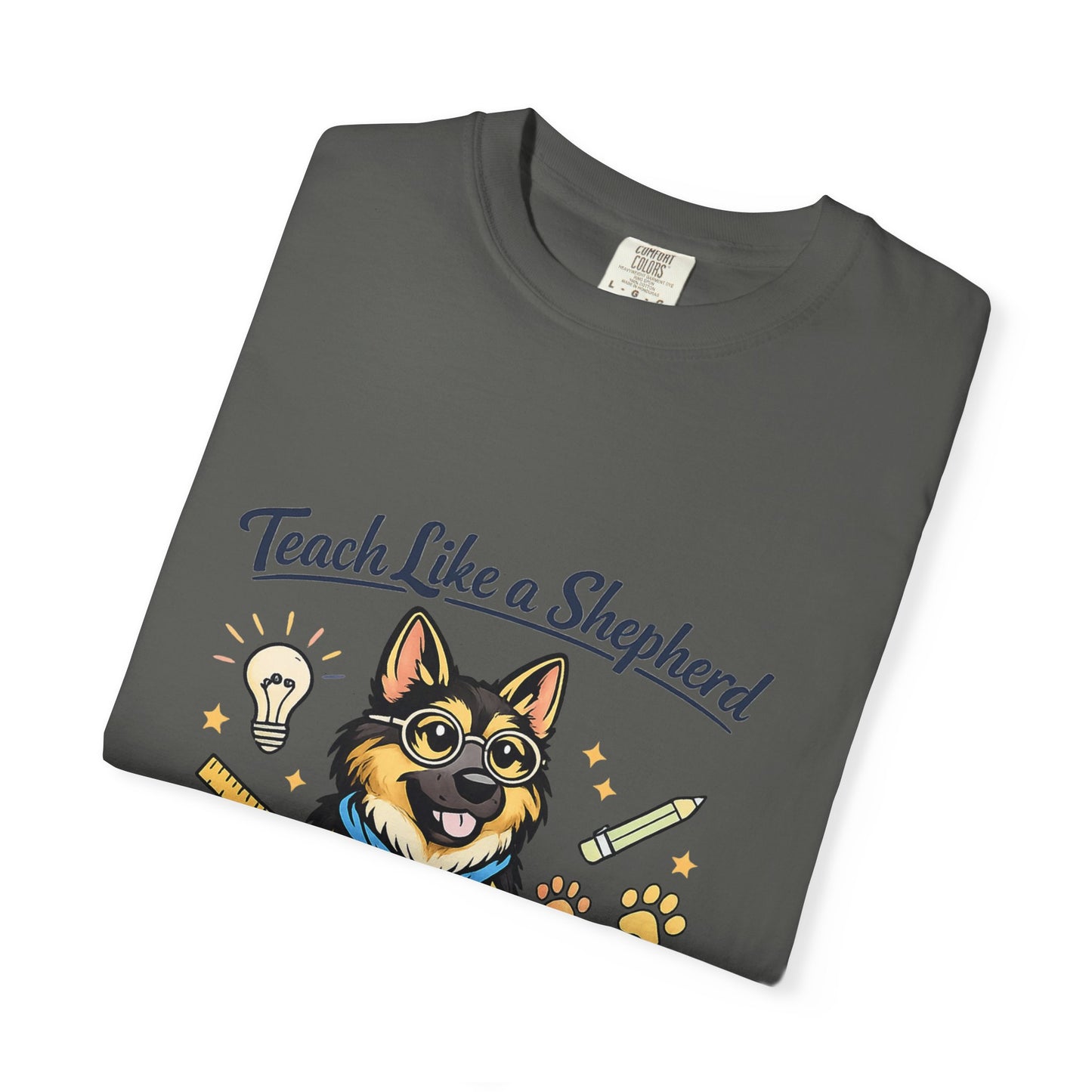 Teacher Life German Shepherd T‑Shirt – Funny Back to School Dog Lover Tee | Classroom Educator Gift | Bella Canvas 3001