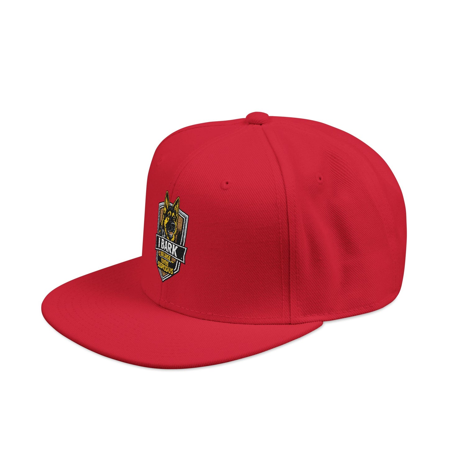 Embroidered Crown Skull Snapback Hat — Streetwear Baseball Cap with Gold Accent