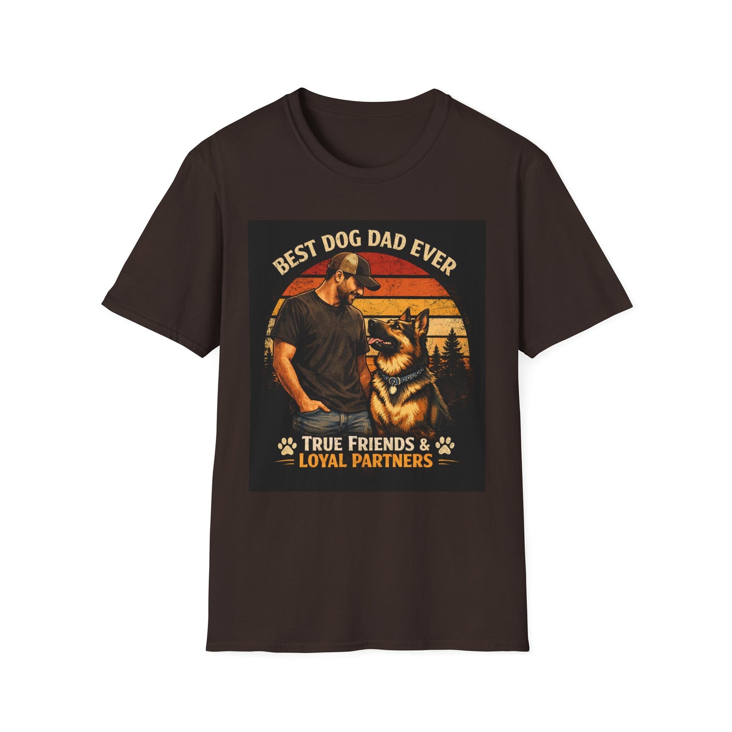 Best Dog Dad Ever T-Shirt | Dog Dad Shirt, German Shepherd Tee