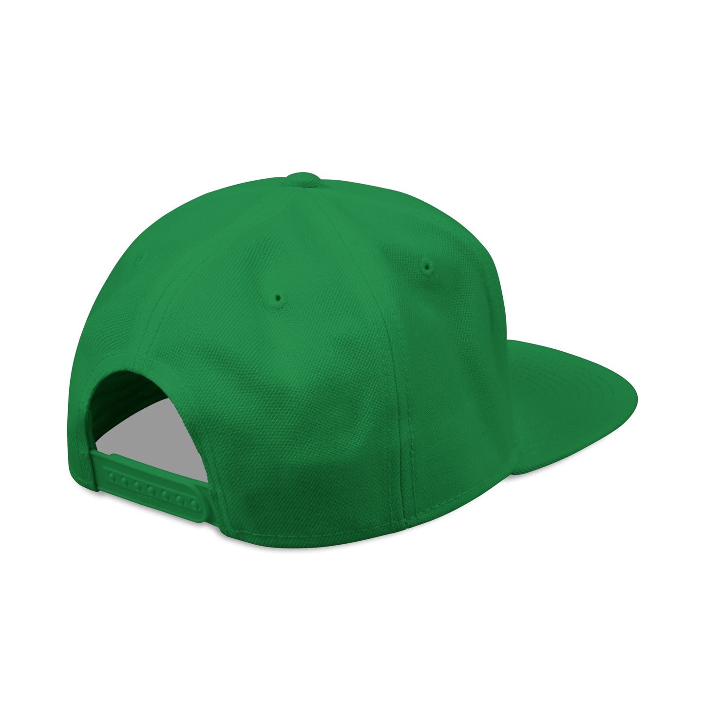 Embroidered Crown Skull Snapback Hat — Streetwear Baseball Cap with Gold Accent