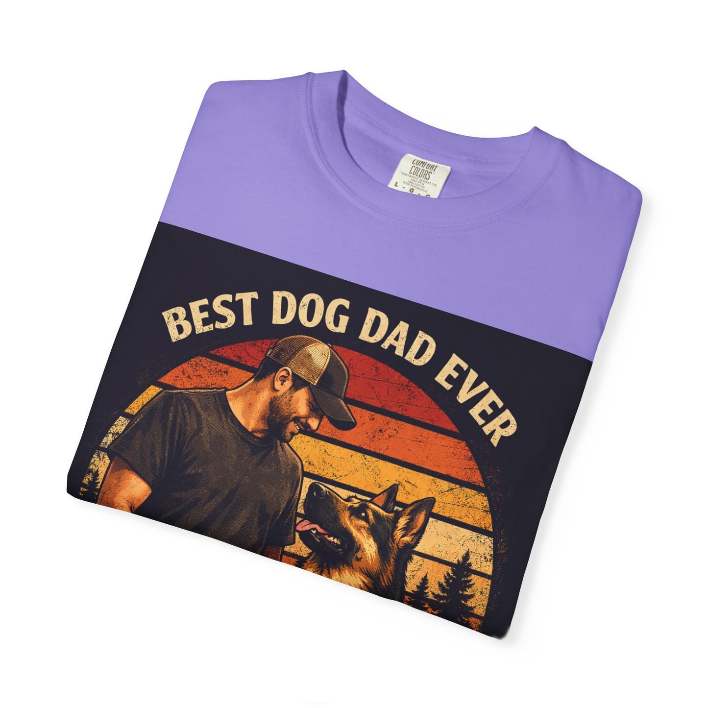 Best Dog Dad Ever T-shirt | True Friends & Loyal Partners graphic tee