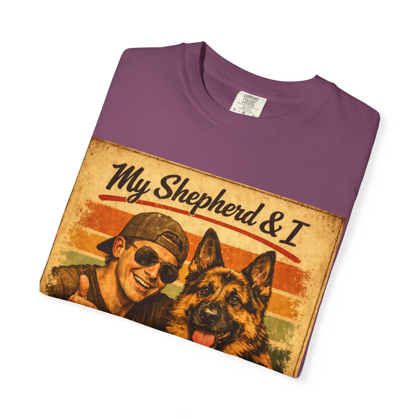 My Shepherd & I Partners in Crime T-Shirt | German Shepherd Dog Tee