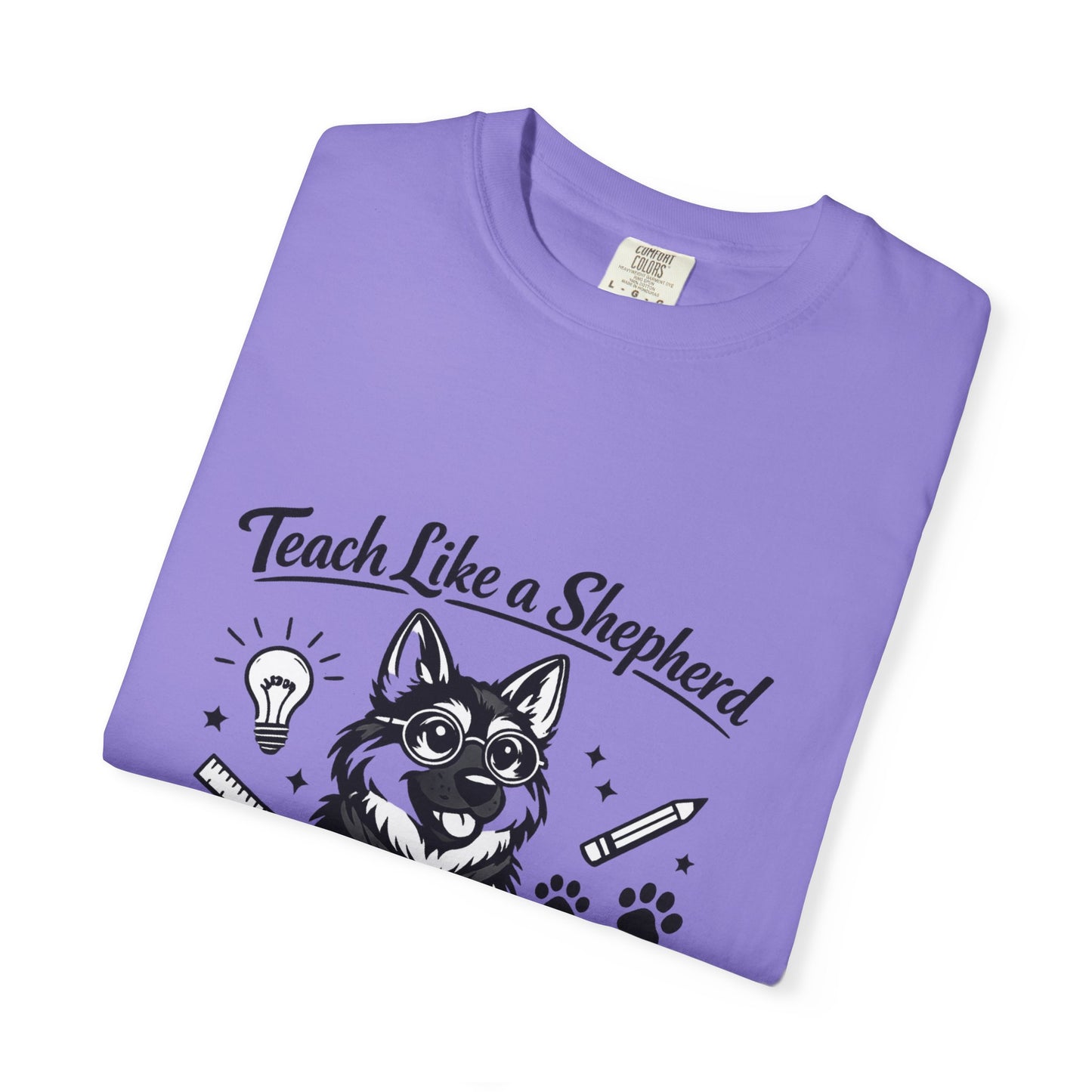 Teacher Life German Shepherd T‑Shirt – Funny Back to School Dog Lover Tee | Classroom Outfit | Gildan 64000