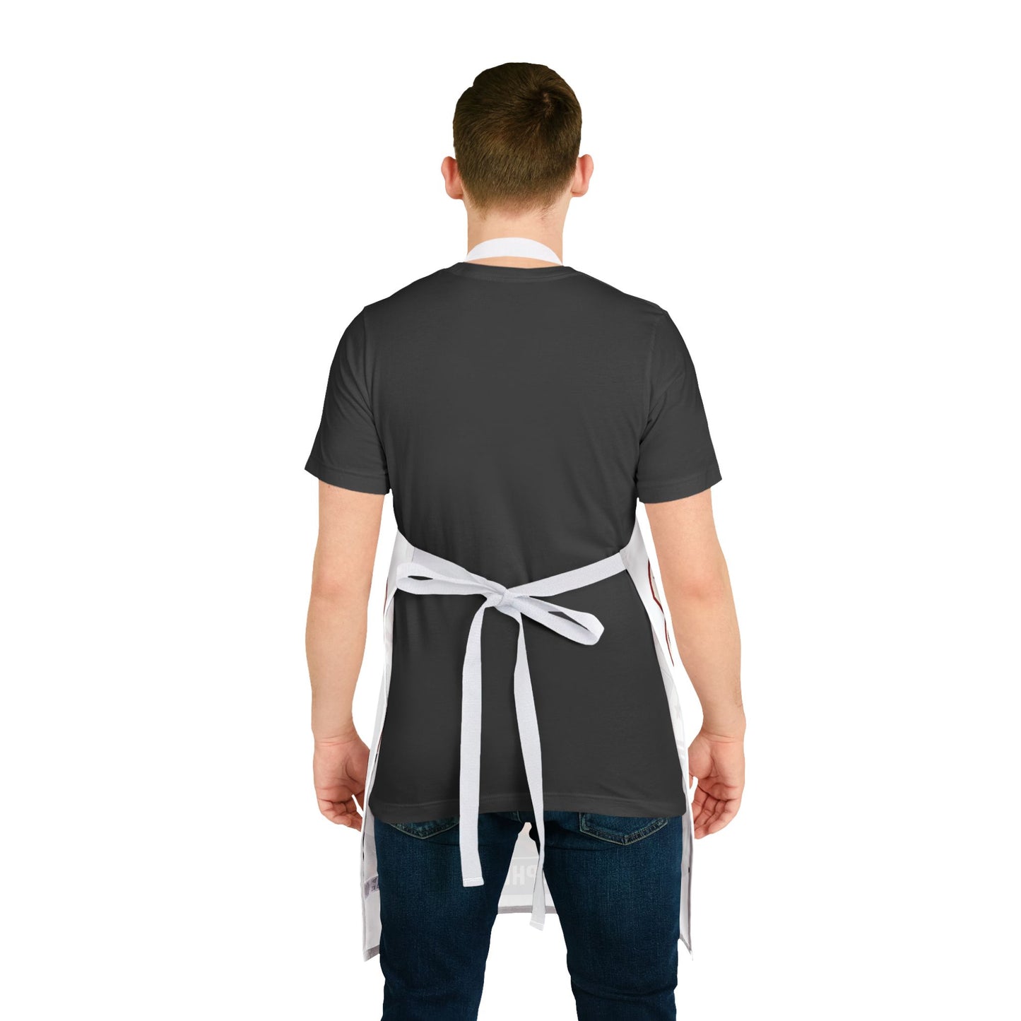 Backyard Grillers Union German Shepherd Apron — Patriotic BBQ Chef Gift