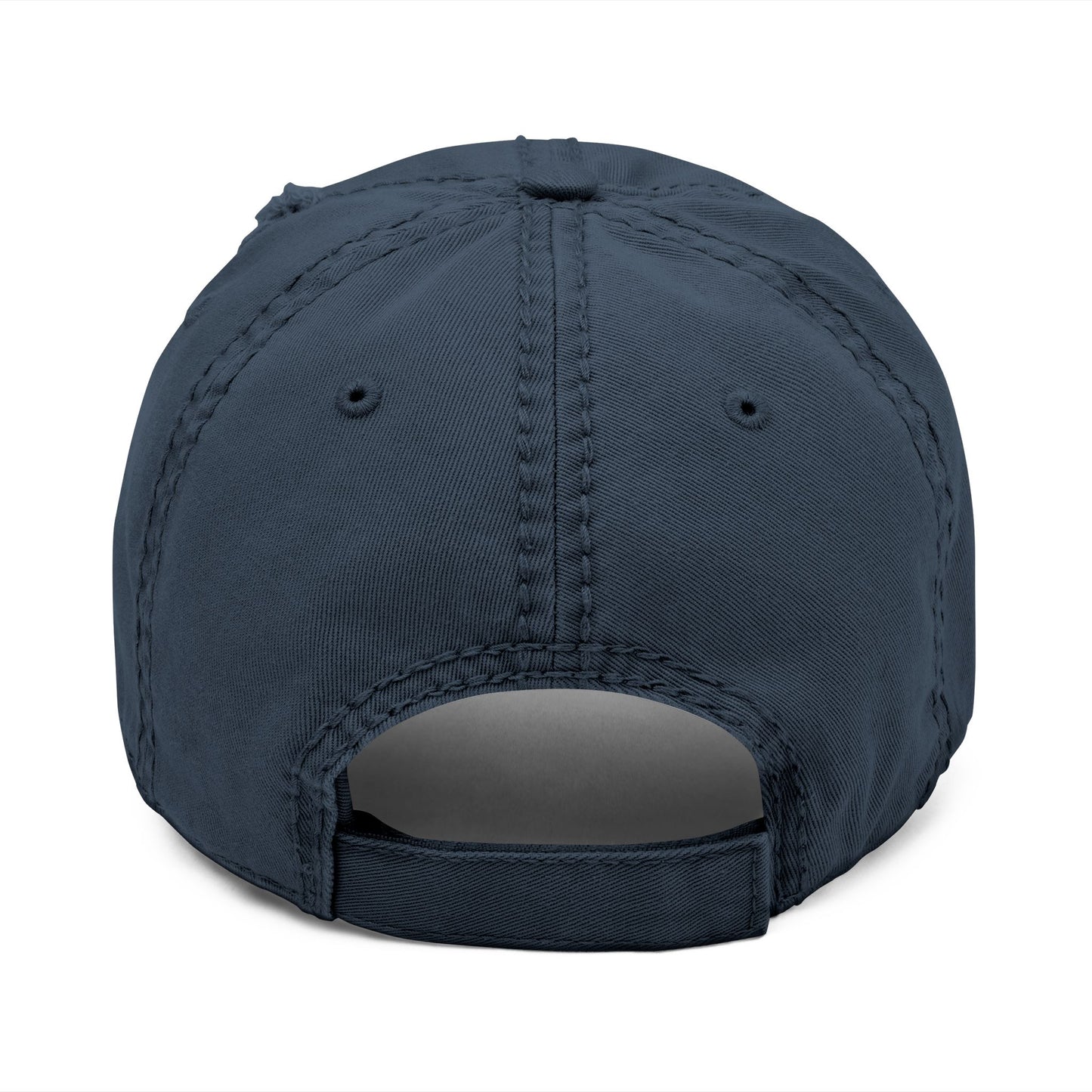 Distressed Embroidered Dad Hat — Tactical K9 Logo Cap