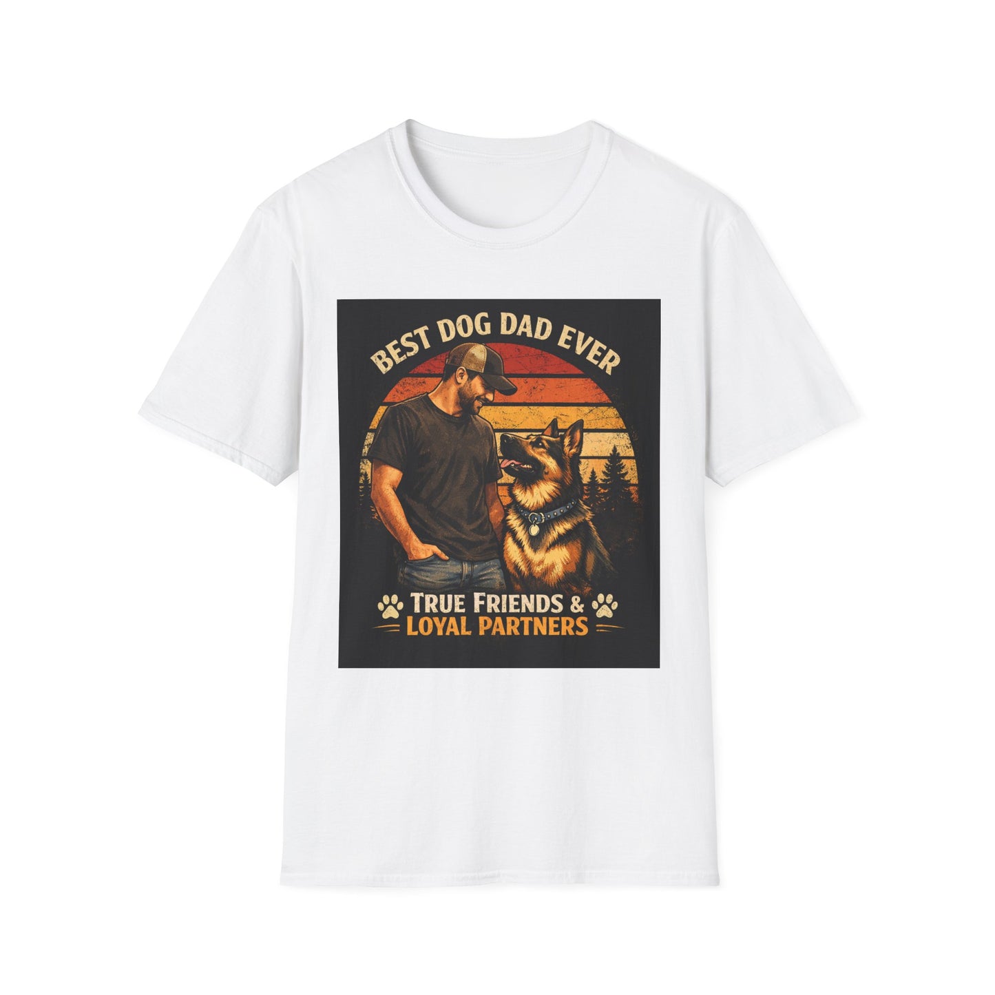 Best Dog Dad Ever T-Shirt | Dog Dad Shirt, German Shepherd Tee