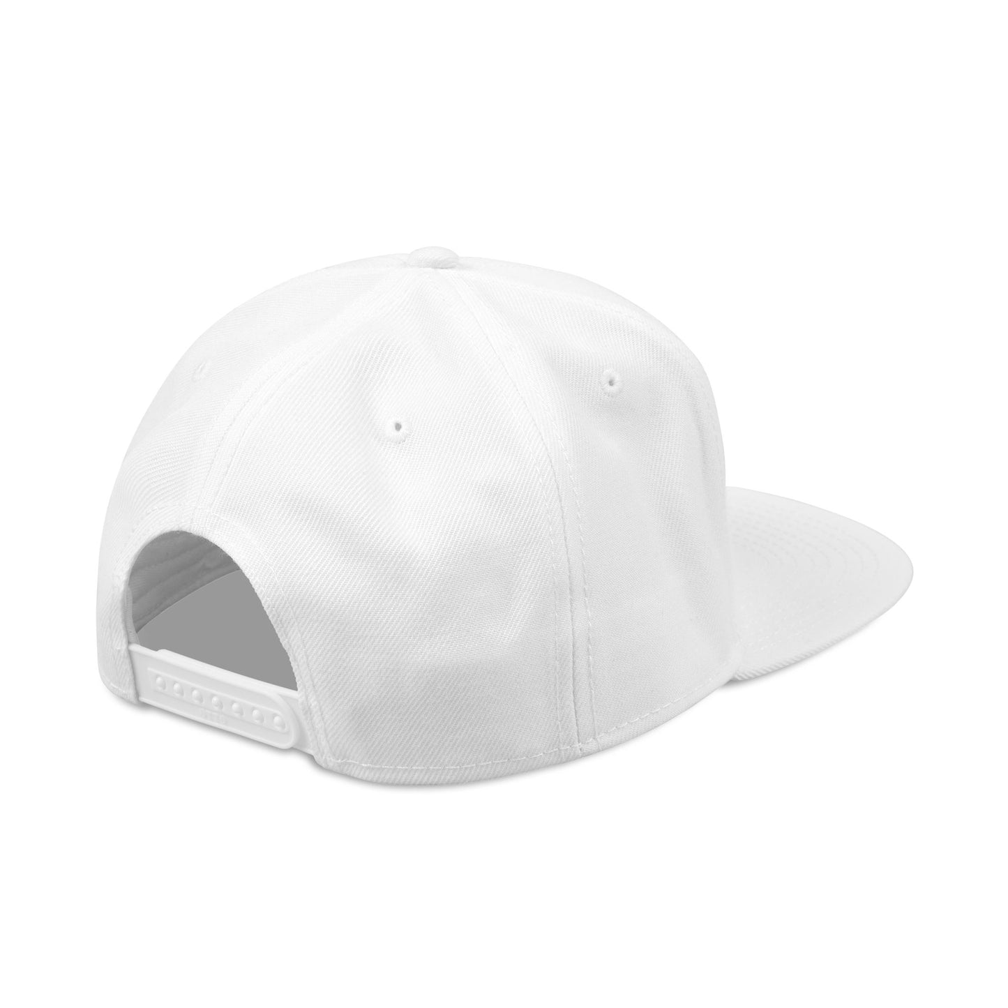Embroidered Crown Skull Snapback Hat — Streetwear Baseball Cap with Gold Accent