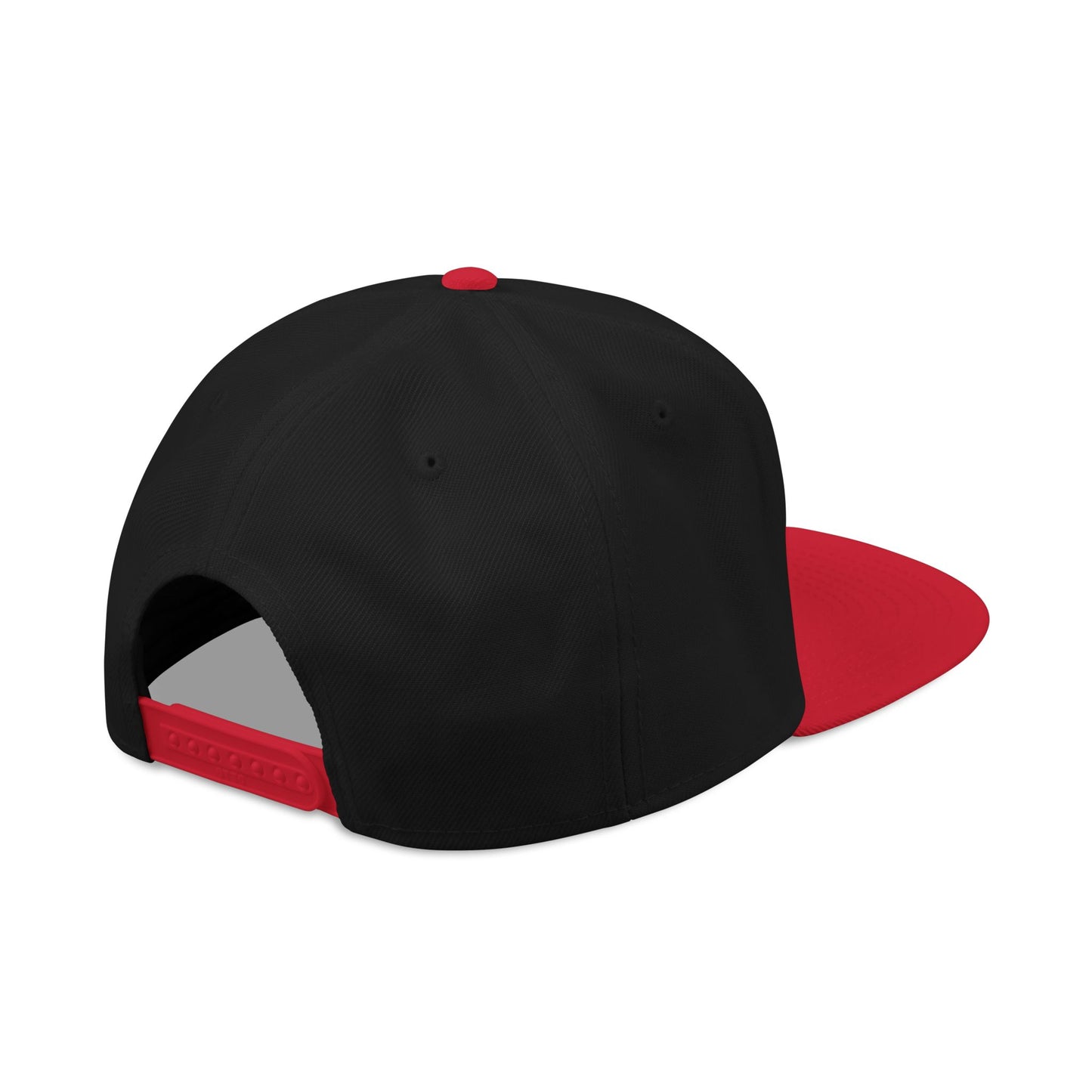 Embroidered Crown Skull Snapback Hat — Streetwear Baseball Cap with Gold Accent