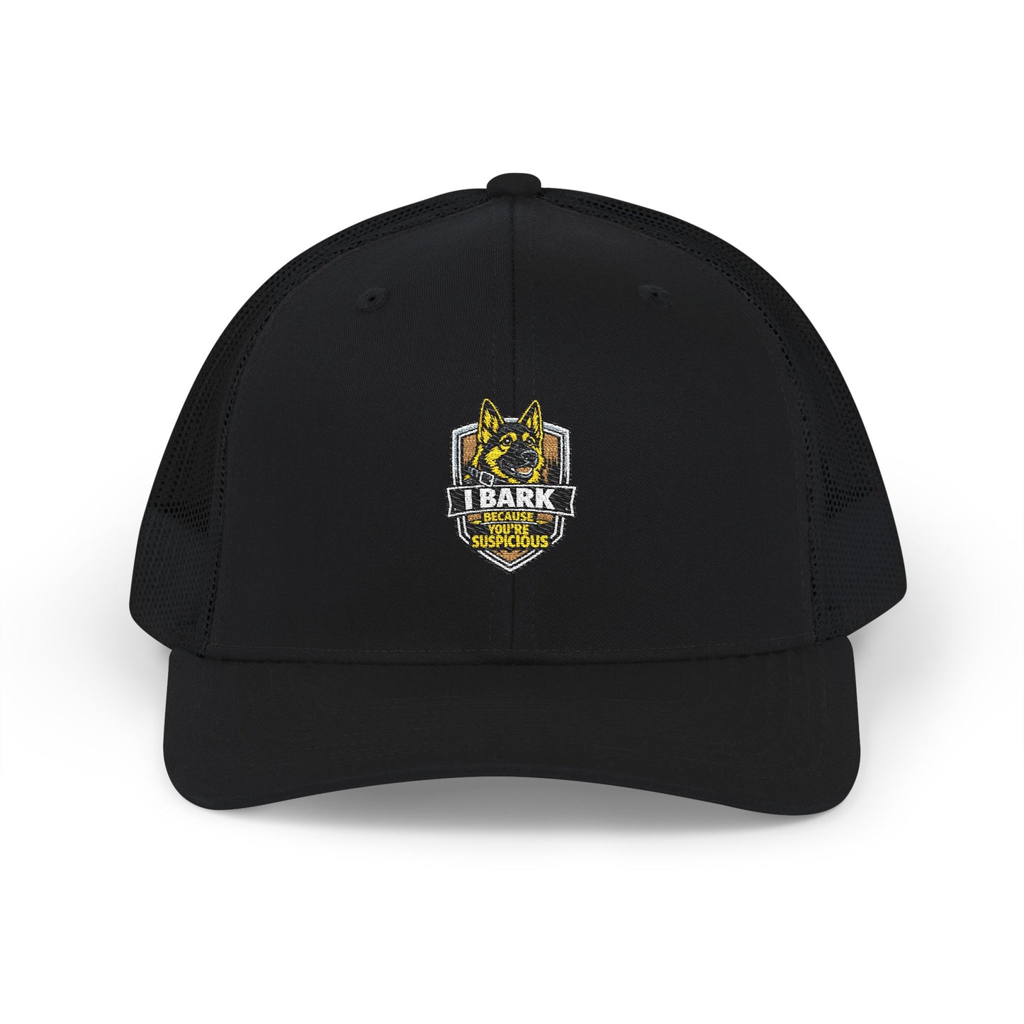 Trucker Cap – Yellow K9 Police Patch Snapback