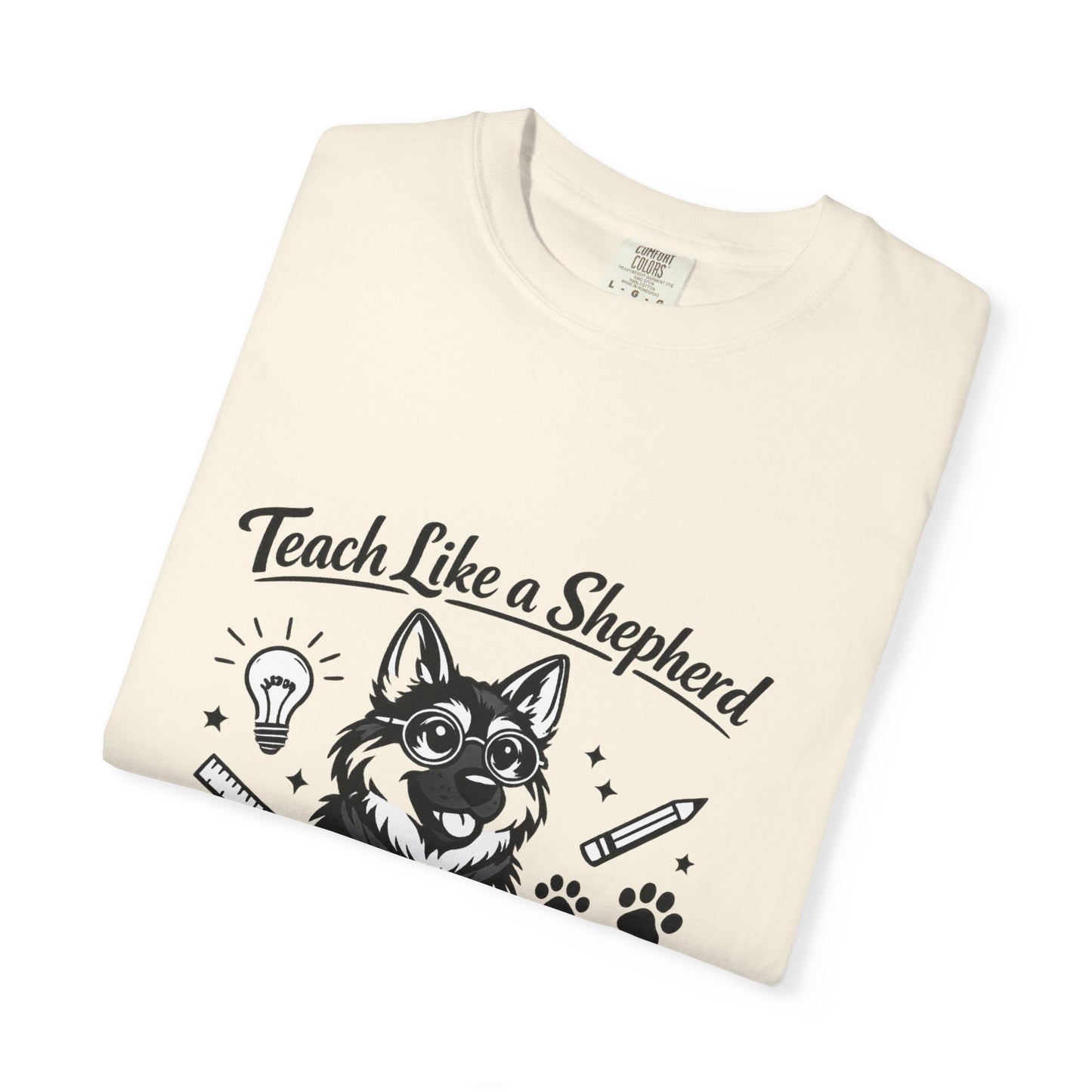 Teacher Life German Shepherd T‑Shirt – Funny Back to School Dog Lover Tee | Classroom Outfit | Gildan 64000
