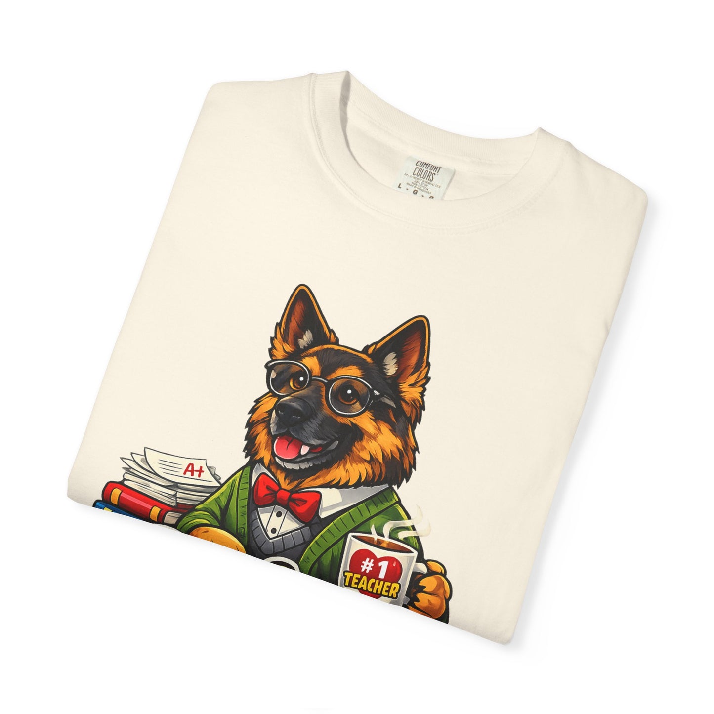 Pawfessor of Patience T-Shirt | German Shepherd Teacher Design