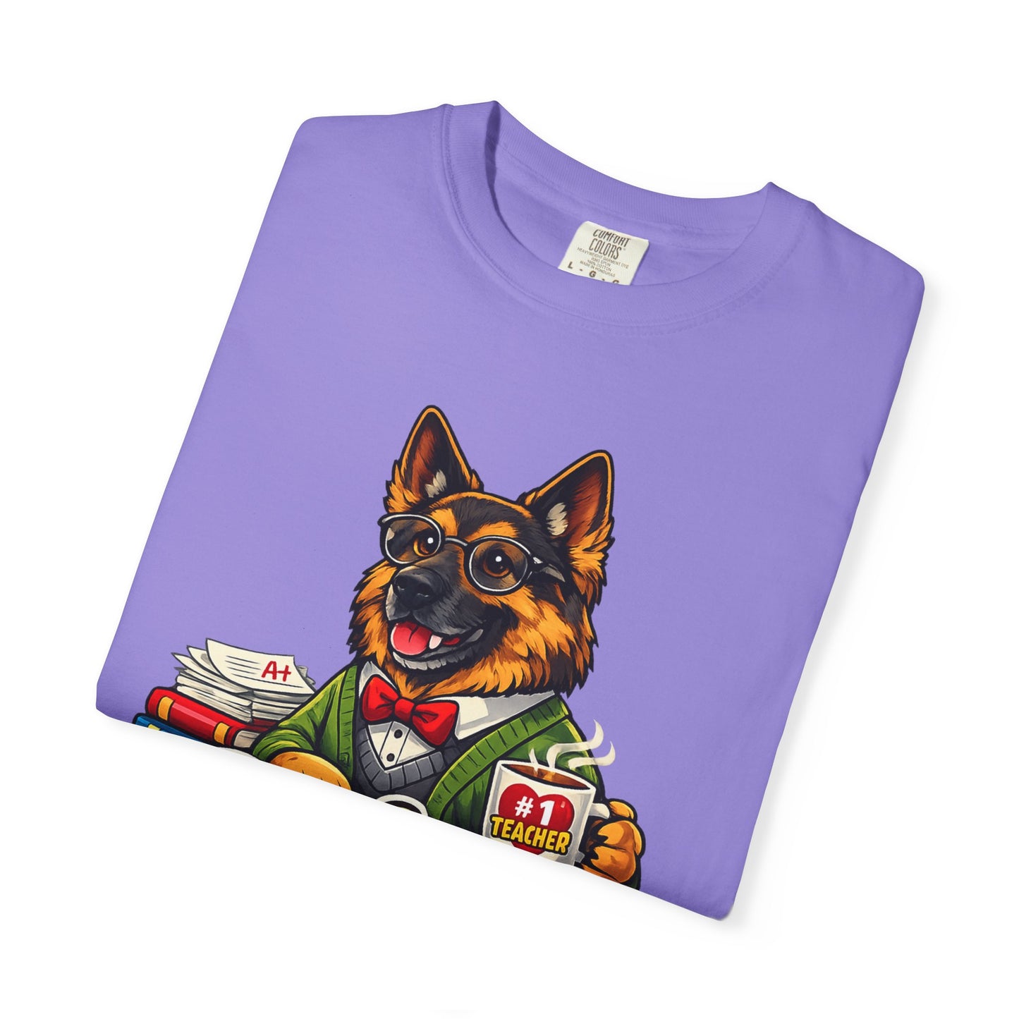 Pawfessor of Patience T-Shirt | German Shepherd Teacher Design